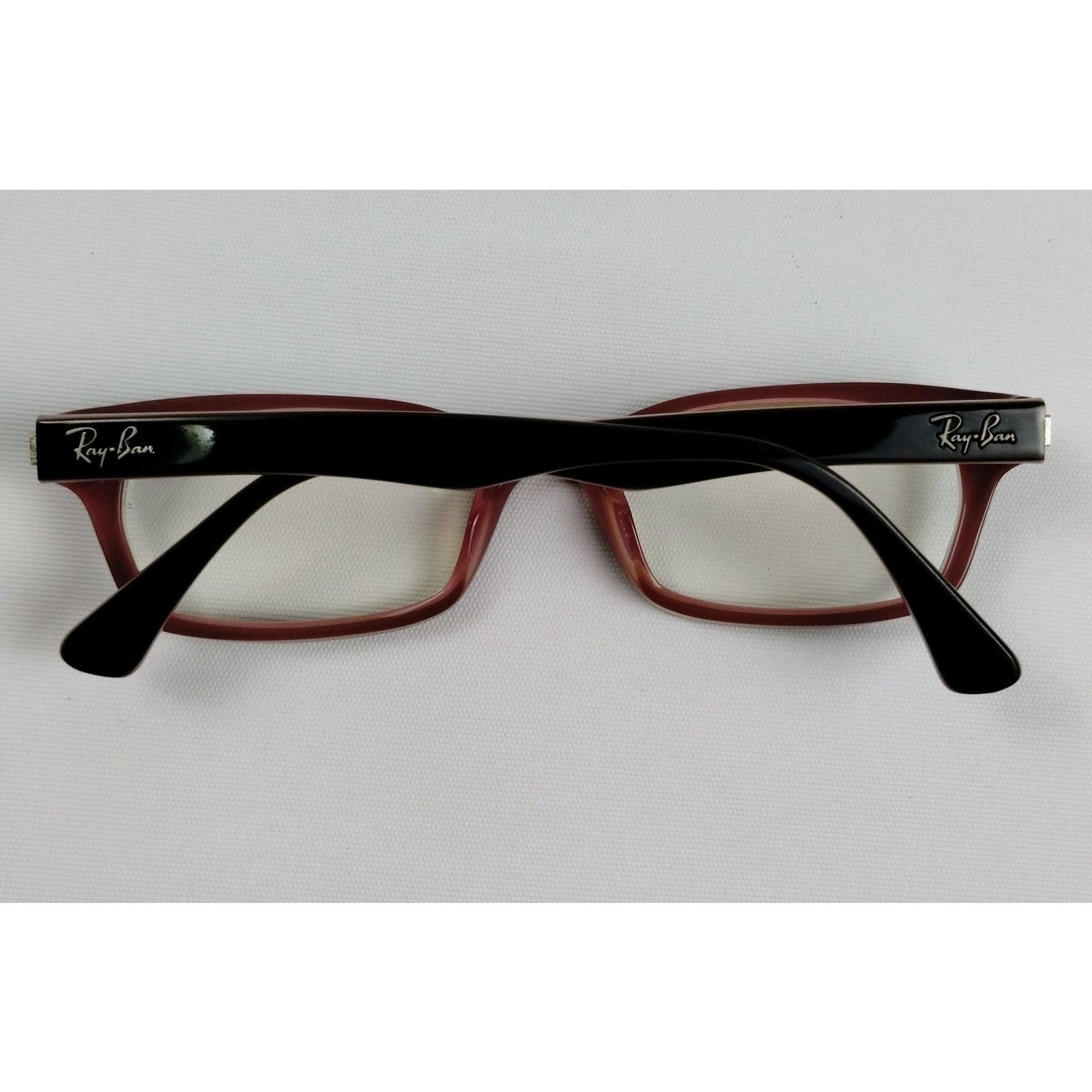 RayBan Ray-Ban RB 5150 2126 Dk Brown Pink Eyeglasses Frames Size ONE SIZE - 5 Thumbnail
