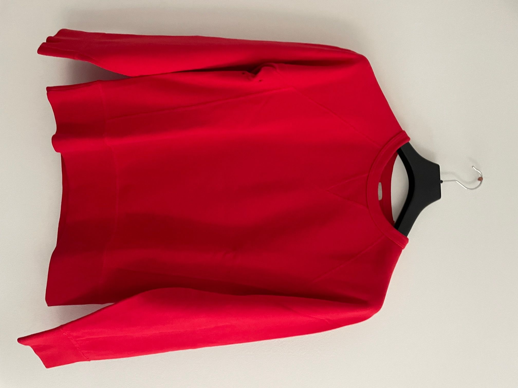 image of Acne Studios Acne Red Sweater Boxy College Sweatshirt Aw12 Cotton S 46, Men's (Size Small)