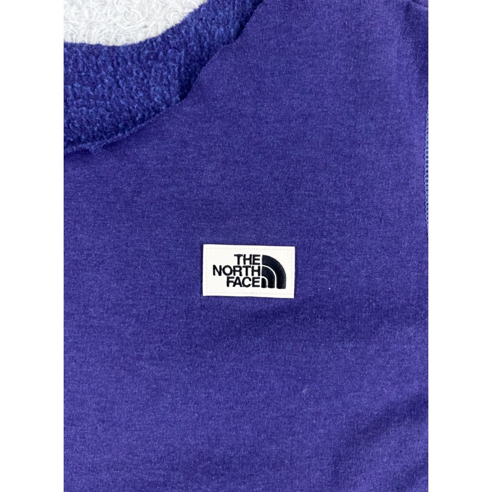 The North Face The North Face Sweater Womens Large Purple Long Sleeve Cotton Blend Jersey READ Size L / US 10 / IT 46 - 6 Thumbnail