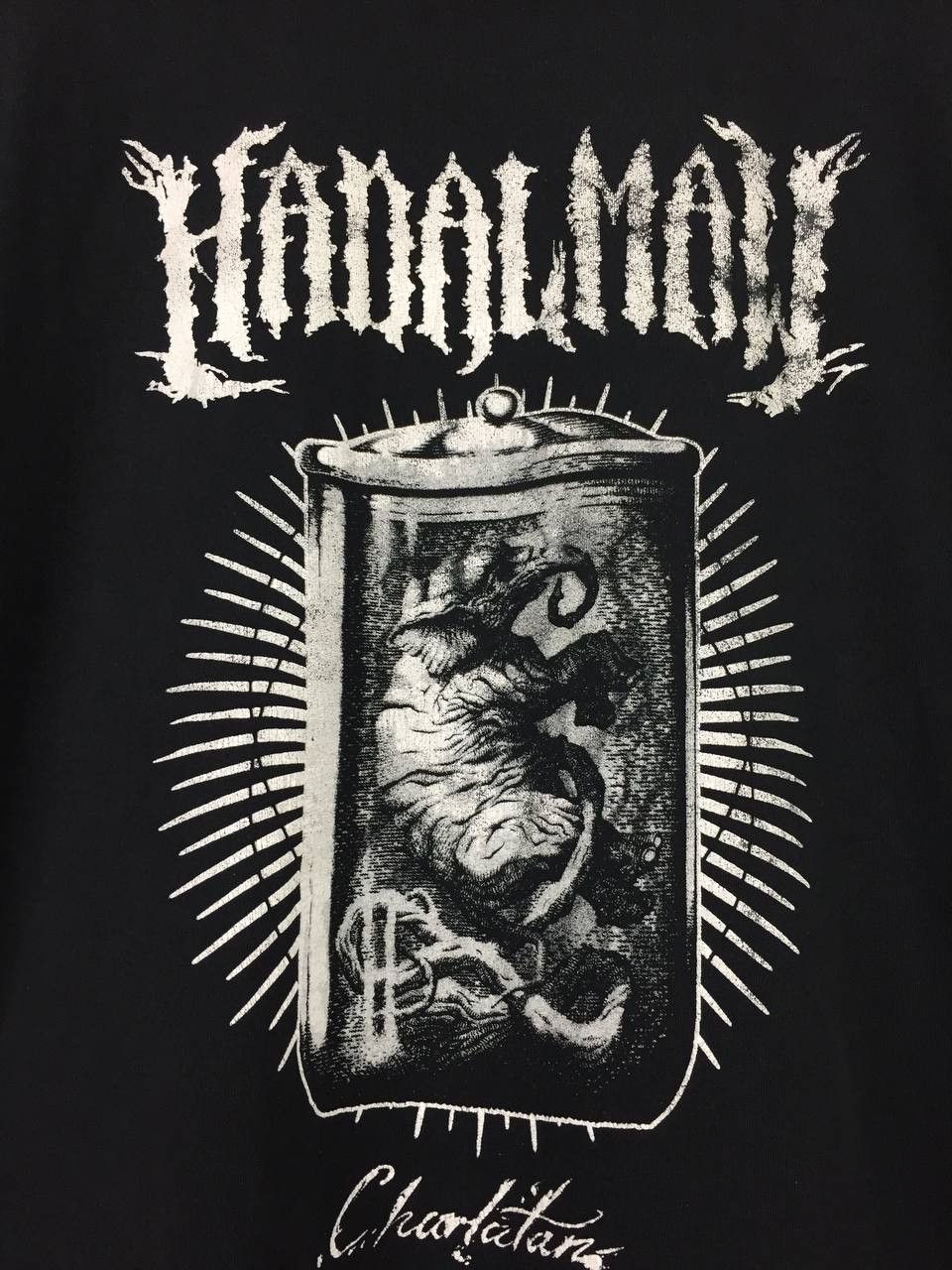 Band Tees Hadal Maw Death Metal Band Charlatan Album Cover Tee Size US XL / EU 56 / 4 - 4 Thumbnail