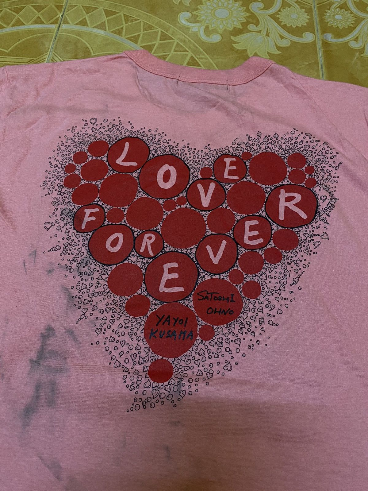 Japanese Brand × Yayoi Kusama 24 hour television yayoi kusama X satoshi ohno floral tee Size S / US 4 / IT 40 - 8 Thumbnail