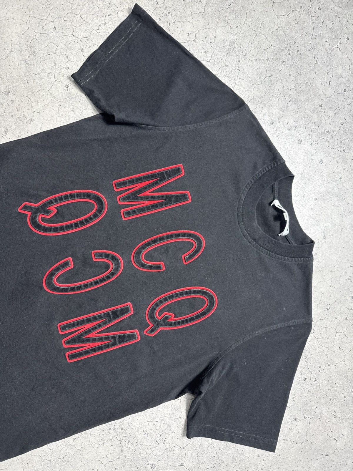 Alexander McQueen Alexander McQueen MCQ Black Big Logo T-Shirt Size S Size US S / EU 44-46 / 1 - 5 Thumbnail