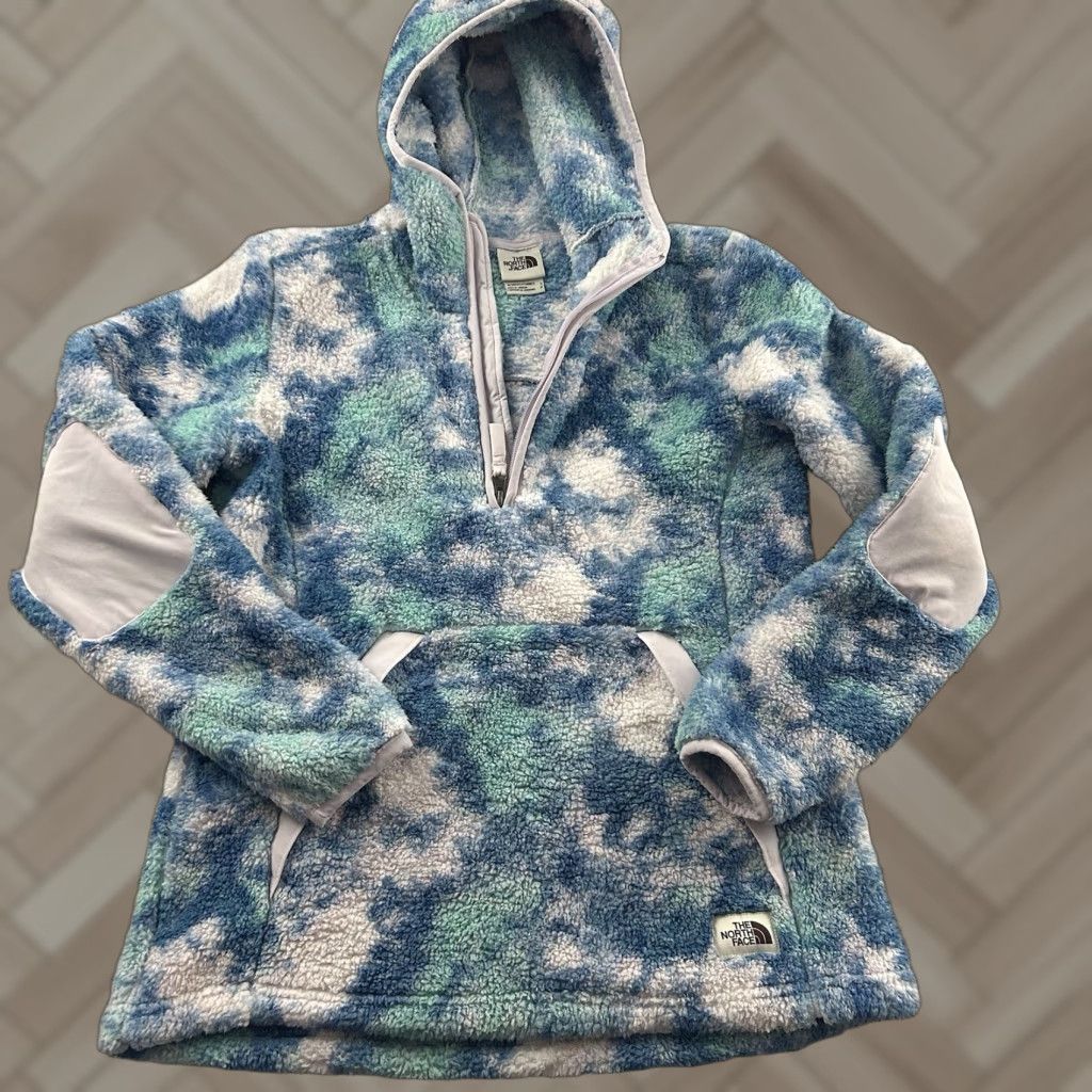 The North Face The North Face Purple Fleece Jacket Women's S Hooded 1/4 Zip High Pile Regular Size Small | Basic Jacket Size S / US 4 / IT 40 - 1 Thumbnail