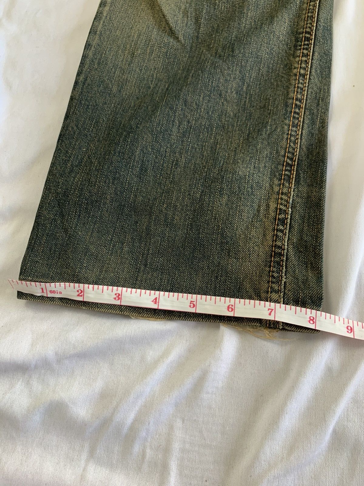 Edwin vintage dirty fade edwin jeans kapital hysteric fuga denime Size US 32 / EU 48 - 12 Thumbnail