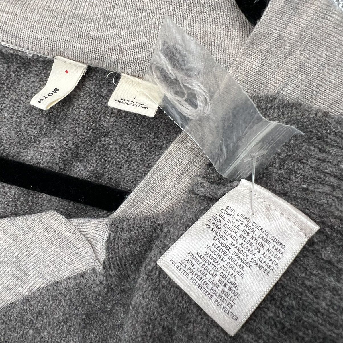 Anthropologie Anthropologie Moth Vneck Soft Boulders Wool Alpaca Pullover Size XS / US 0-2 / IT 36-38 - 12 Thumbnail