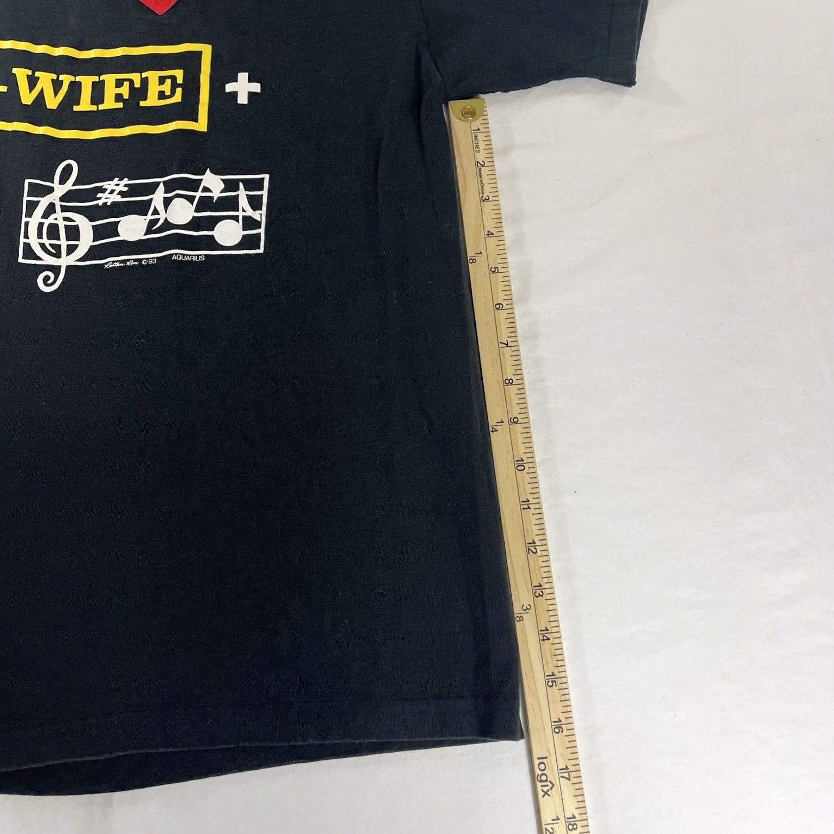 Vintage VINTAGE SAC T-Shirt XL Black I LOVE COUNTRY MUSIC 90s Single Stitch Graphic Tee Mens XL Size US XL / EU 56 / 4 - 5 Thumbnail