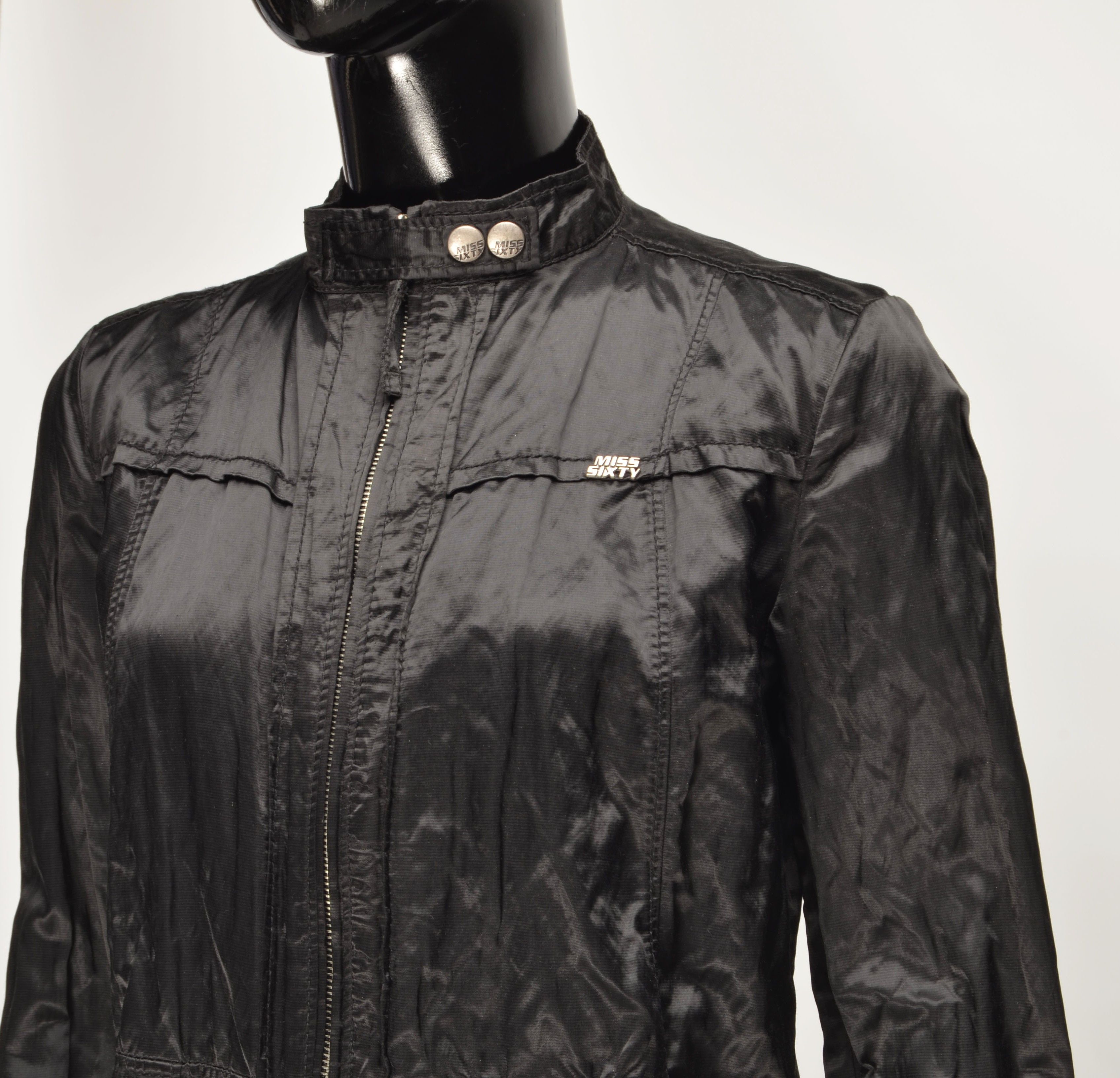 Miss Sixty Miss Sixty Y2K 2000's Coquette Black Long Sleeve Jacket Size M / US 6-8 / IT 42-44 - 2 Thumbnail