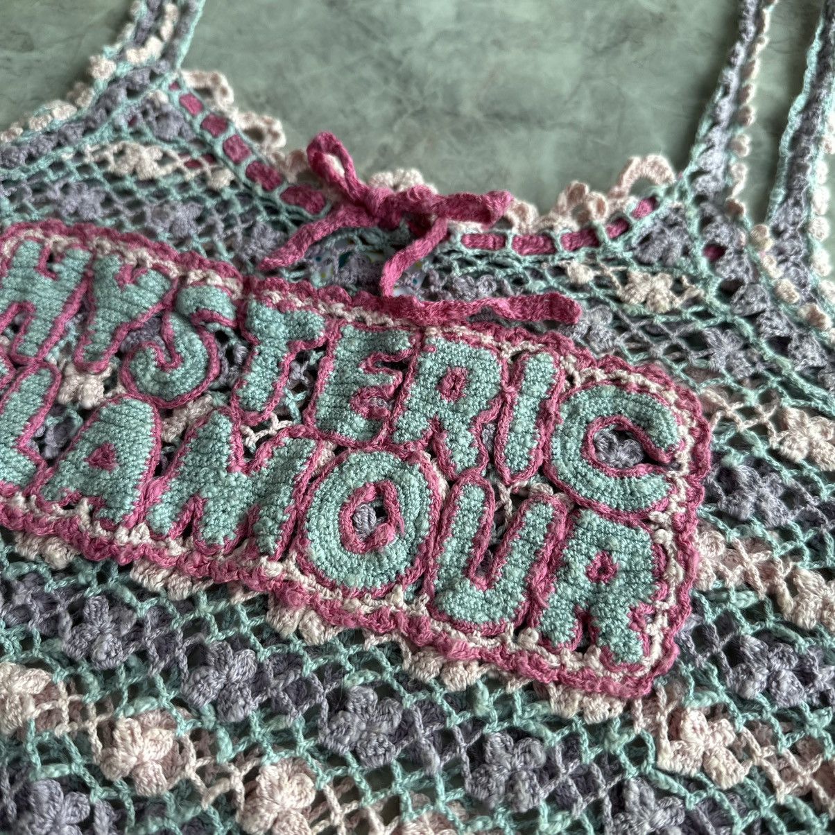 Hysteric Glamour 1990s Hysteric Glamour Crochet Knitted Camisole Size S / US 4 / IT 40 - 3 Thumbnail