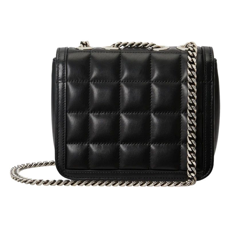 Gucci GUCCI Deco Mini Black Quilted Leather Shoulder Bag Size ONE SIZE - 3 Thumbnail