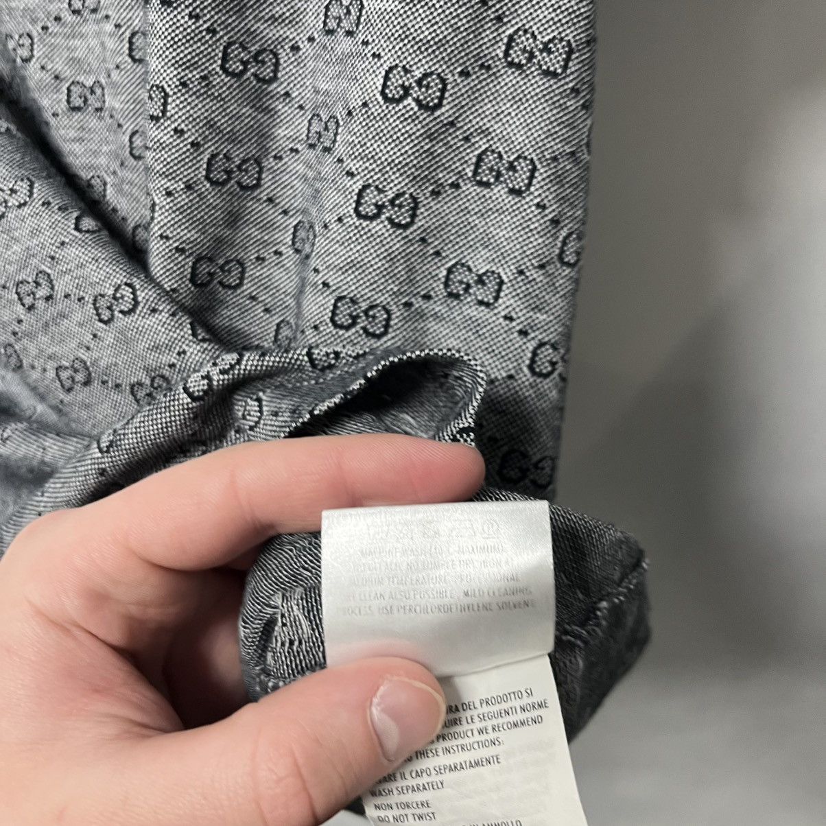 Gucci Vintage Gucci Polo T-Shirt Size US L / EU 52-54 / 3 - 8 Thumbnail
