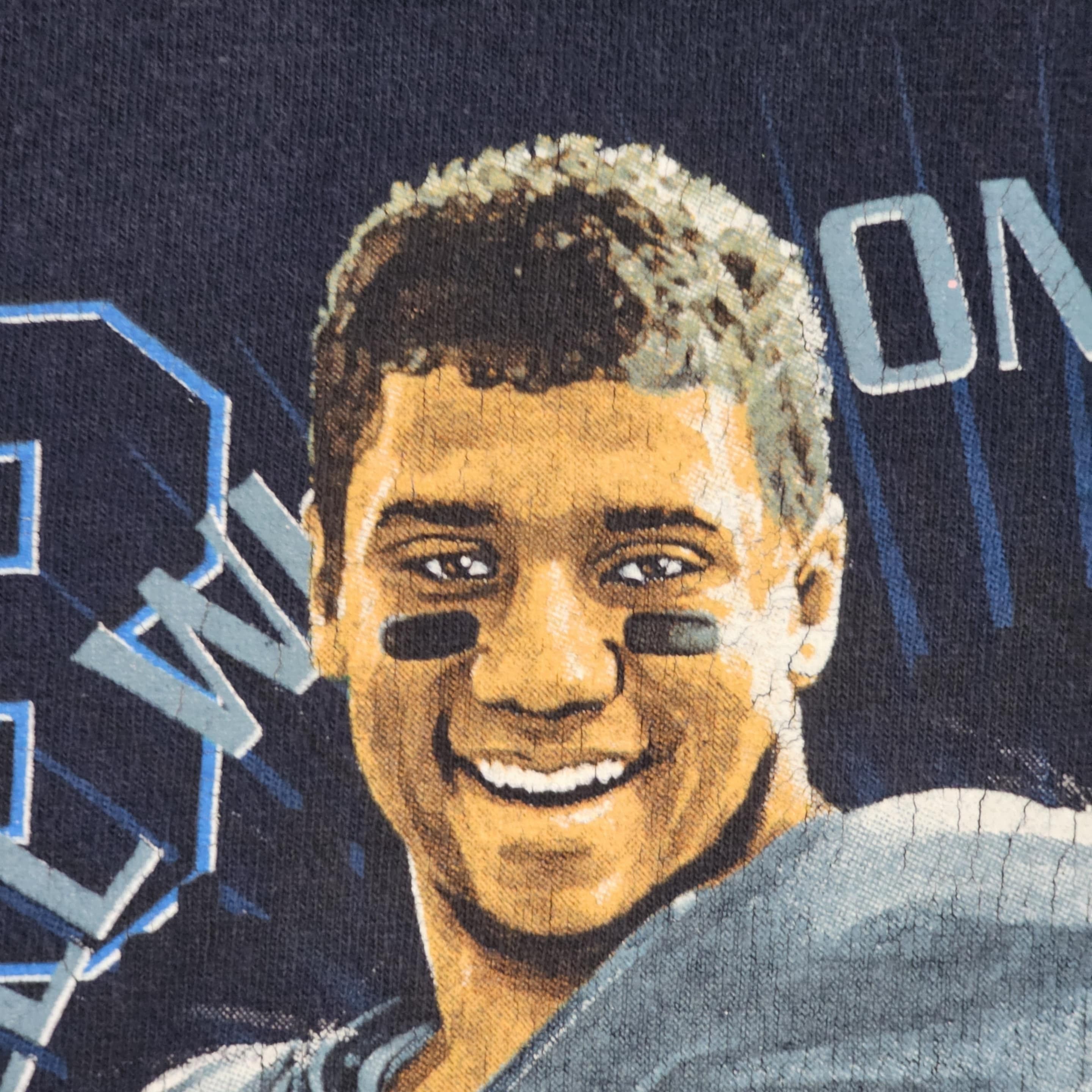 NFL Seattle Seahawks Marshawn Lynch Russell Wilson T-Shirt Size US XXL / EU 58 / 5 - 4 Thumbnail