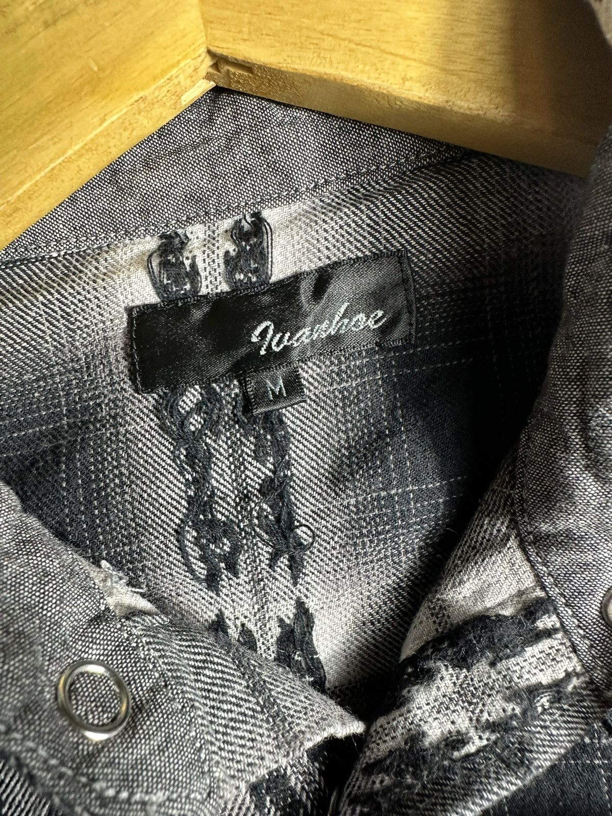 20471120 90s WESTERN GOTHIC SHIRT JUNYA WATANABE CDG STYLE Size US M / EU 48-50 / 2 - 10 Thumbnail