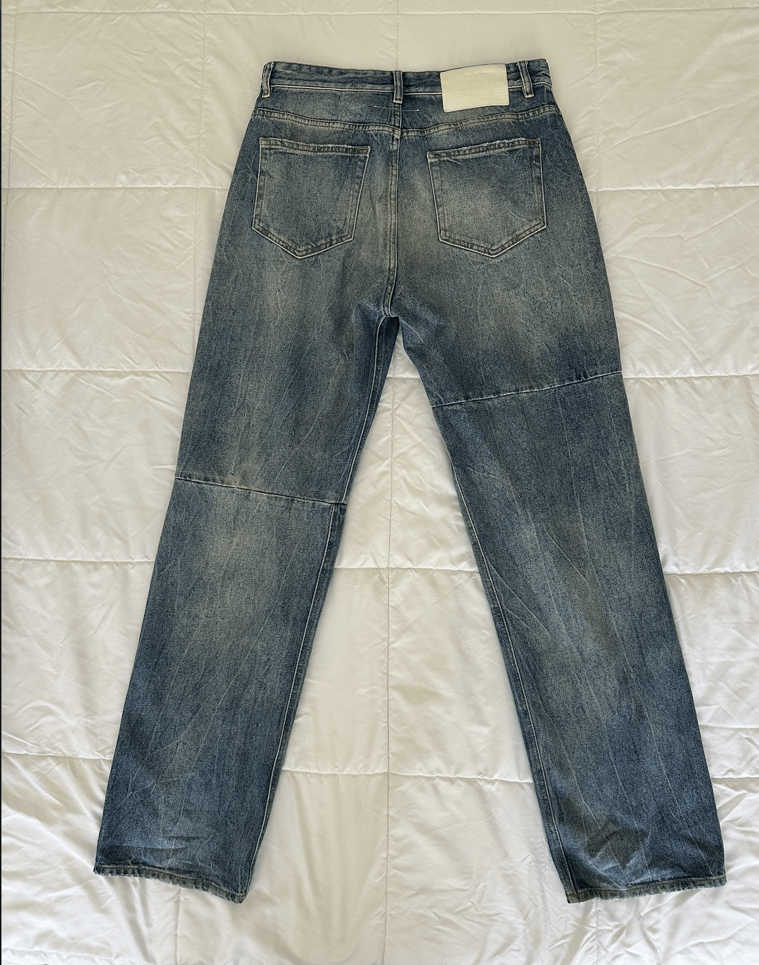 MM6 MM6 Maison Margiela Irregular Seam Jeans Size US 31 - 6 Thumbnail
