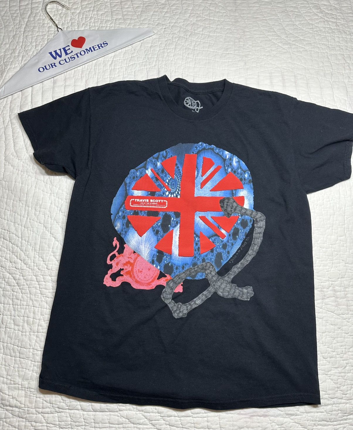 Travis Scott Travis Scott London Exclusive Tee/Size Medium Size US M / EU 48-50 / 2 - 1 Thumbnail