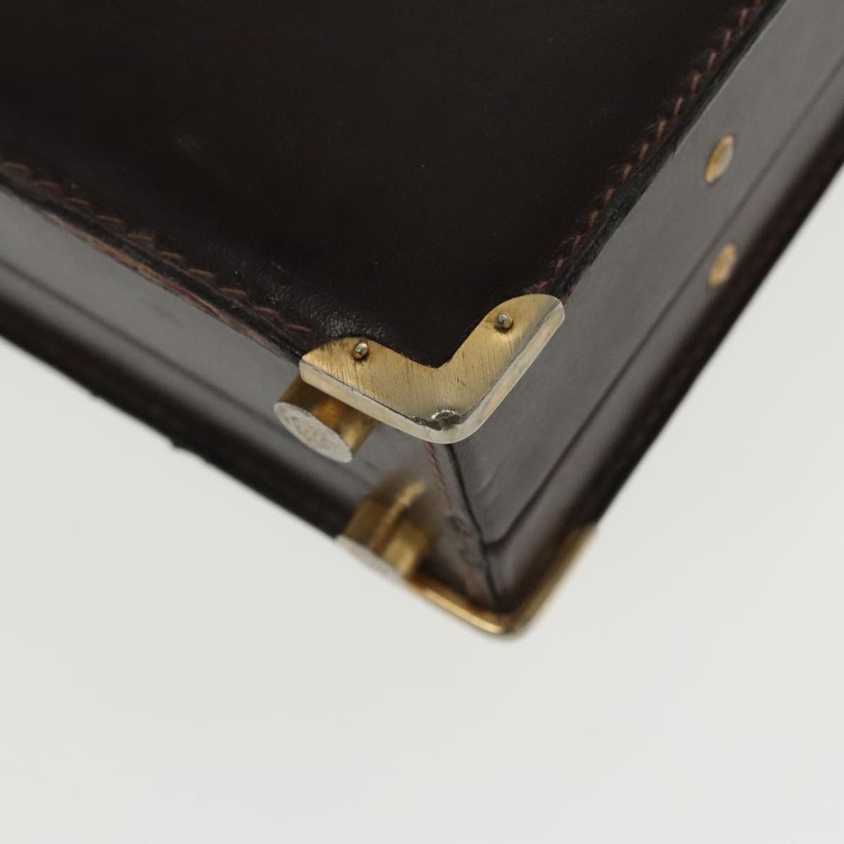 Loewe LOEWE Anagram Trunk Leather Brown Size ONE SIZE - 13 Thumbnail