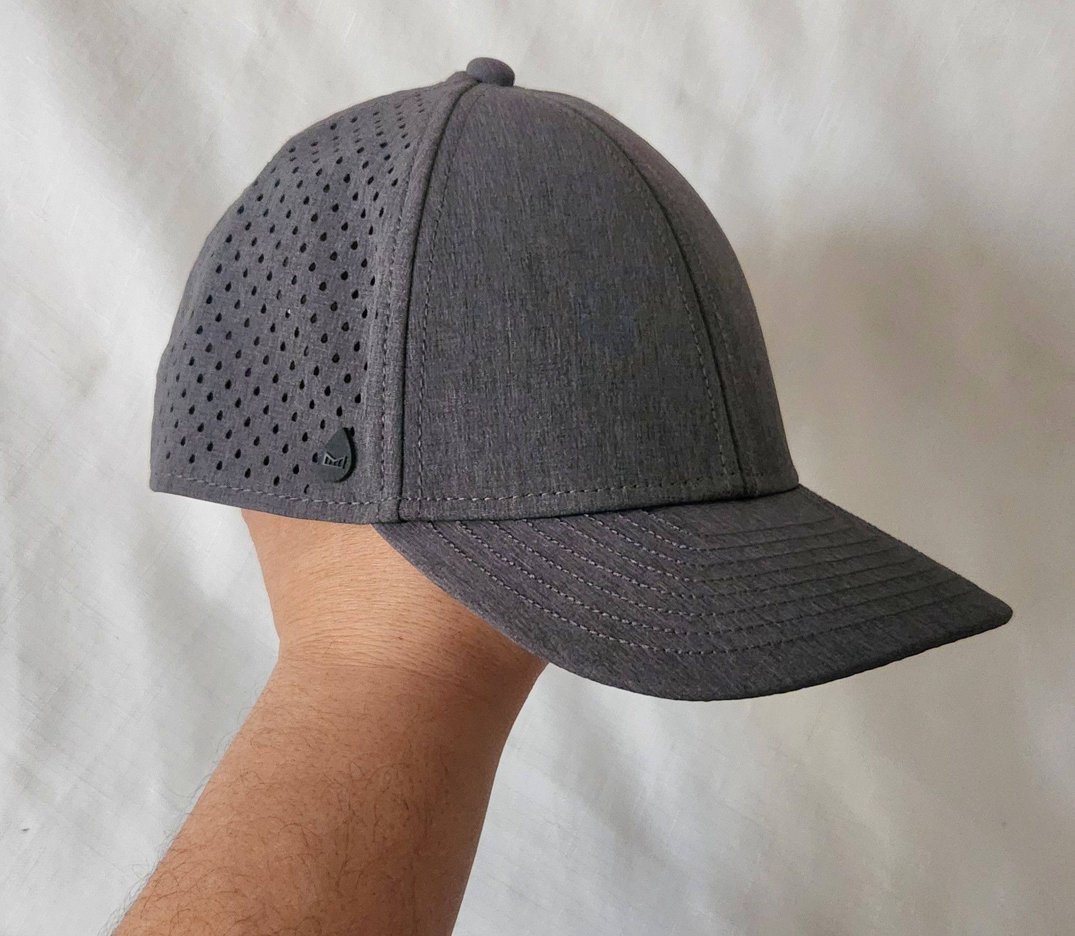 melin MELIN A-Game Hydro 56cm Heathered Gray Hat Snapback Size ONE SIZE - 6 Thumbnail