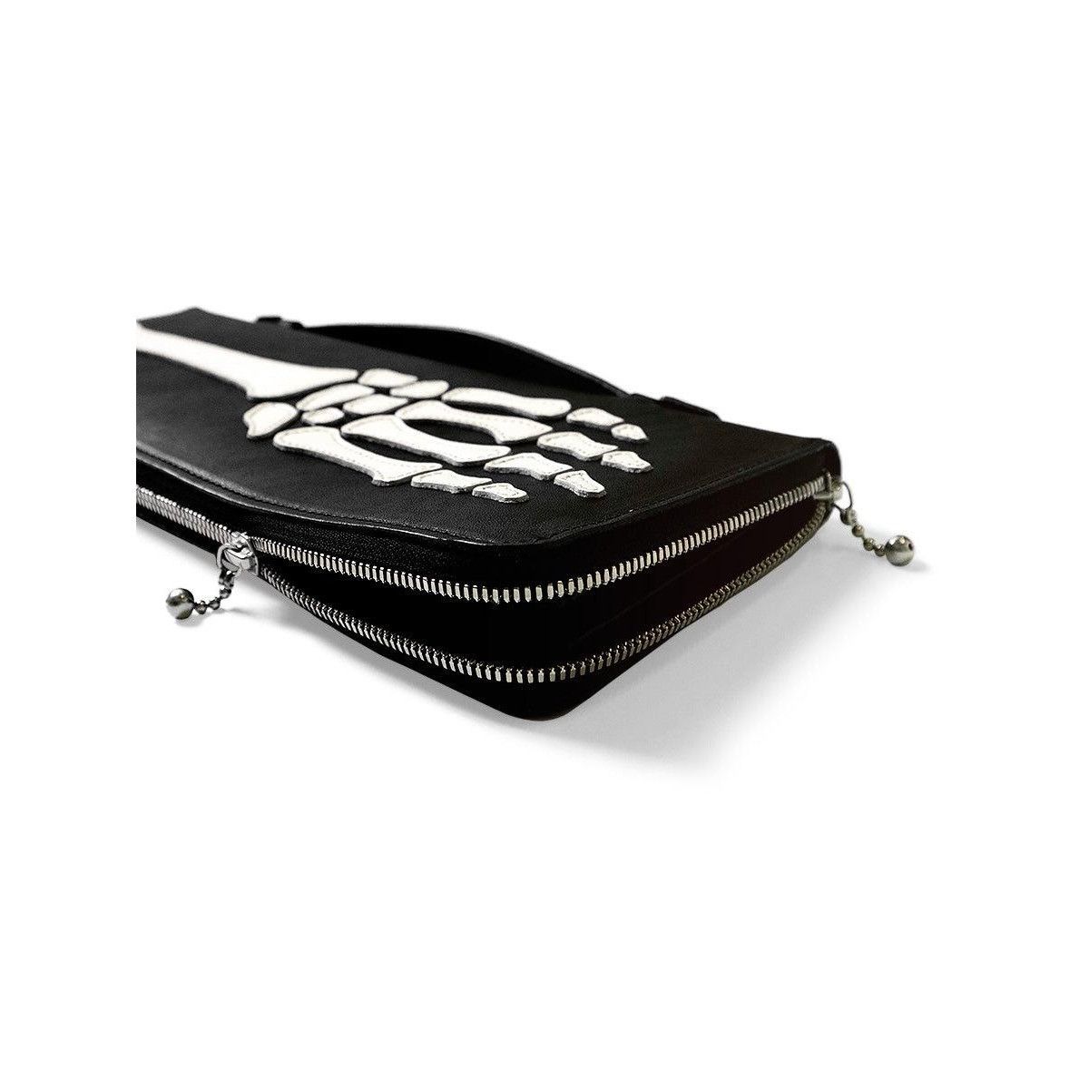 Kapital Kapital BONE HAND Journey Pass Case wallet Size ONE SIZE - 4 Thumbnail
