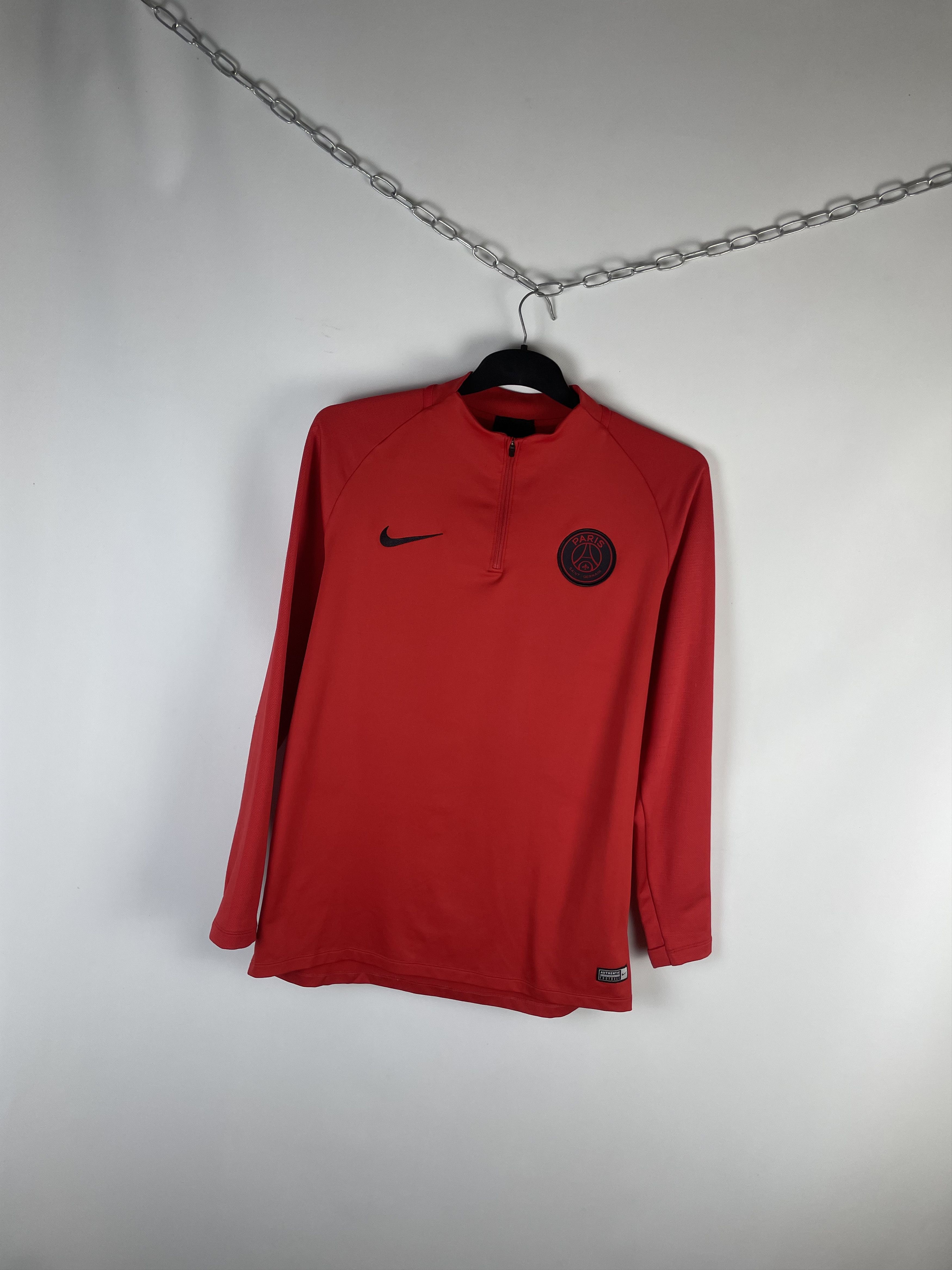 Nike × Vintage Vintage Nike PSG Soccer Long Sleeve Jersey Size US L / EU 52-54 / 3 - 2 Thumbnail