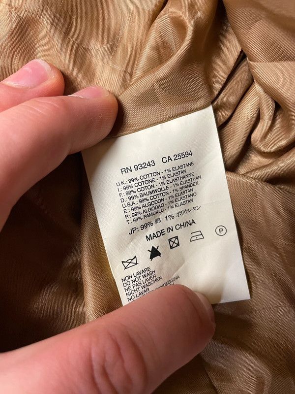 Diesel × Vintage Diesel Vintage Cream Coat Size S / US 4 / IT 40 - 2 Thumbnail