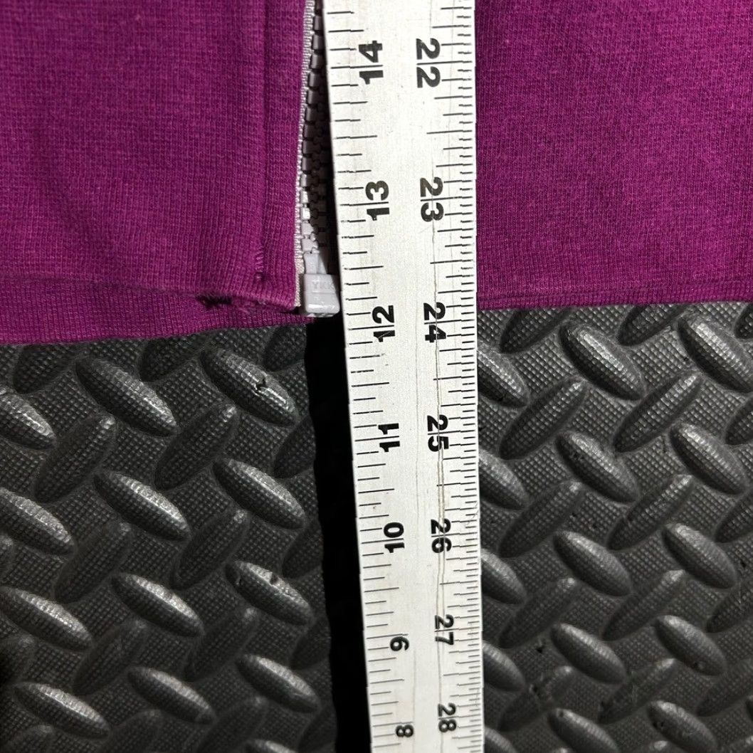 The North Face The North Face Purple Full Zip Hoodie Drawstring Hooded Sweater Women's L Size L / US 10 / IT 46 - 6 Thumbnail