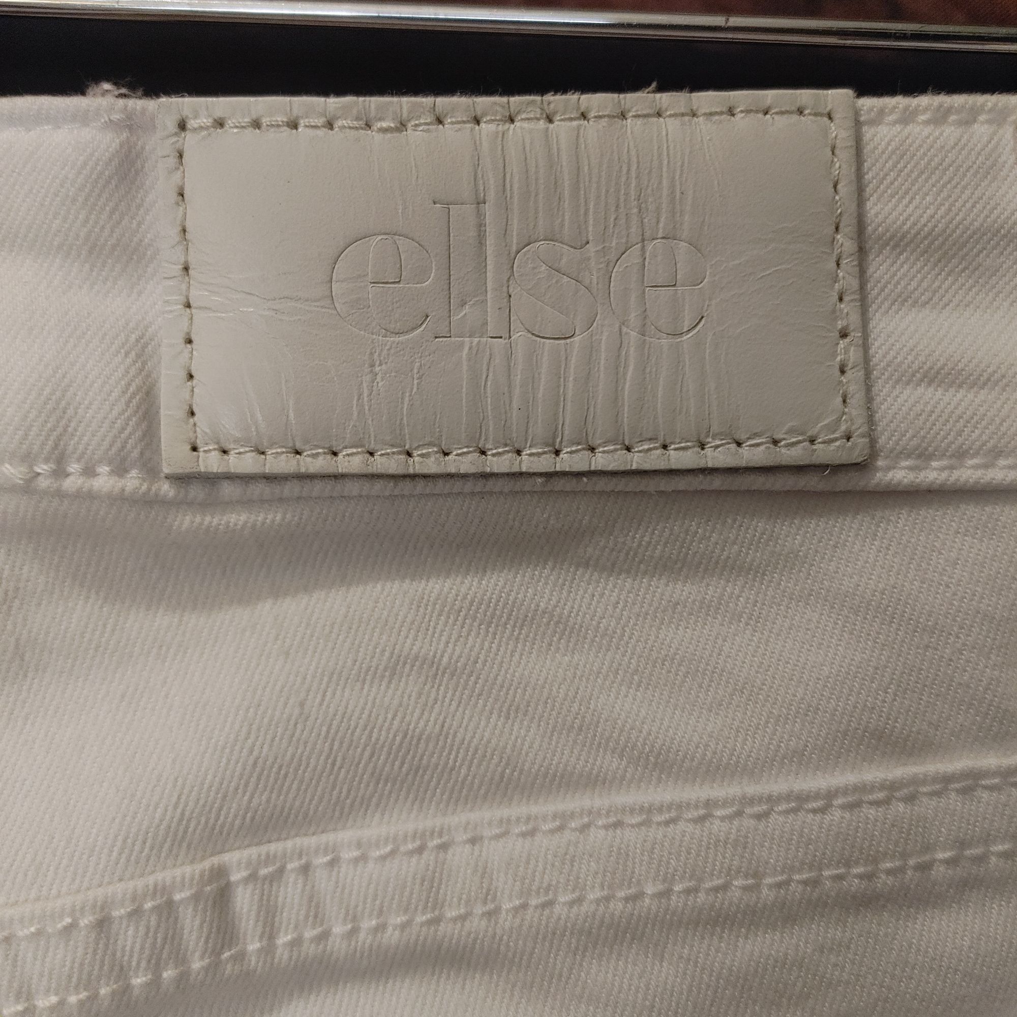 Other Else Women's White Denim Skinny Jeans W28 Size 28" / US 6 / IT 42 - 2 Thumbnail