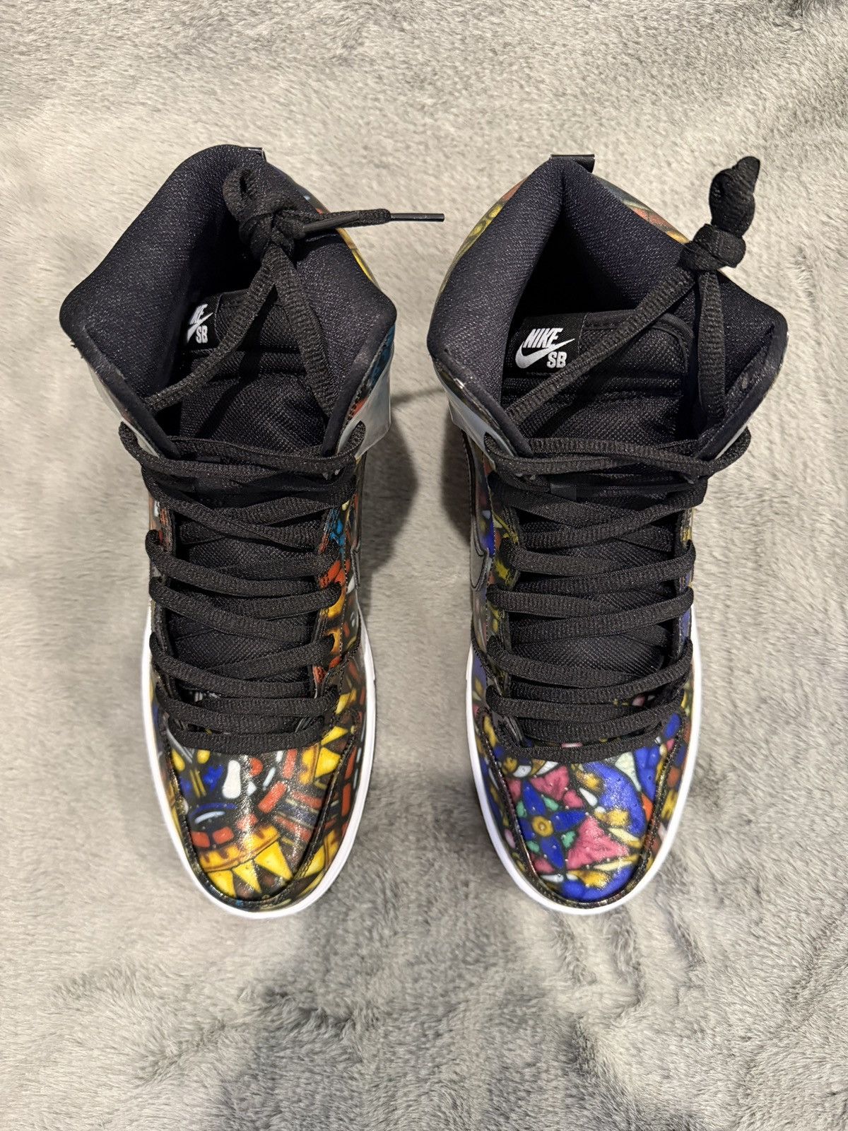 CNCPTS × Nike SB Dunk High Stained Glass SPECIAL BOX OG ALL Size 13M Size US 13 / EU 46 - 4 Thumbnail