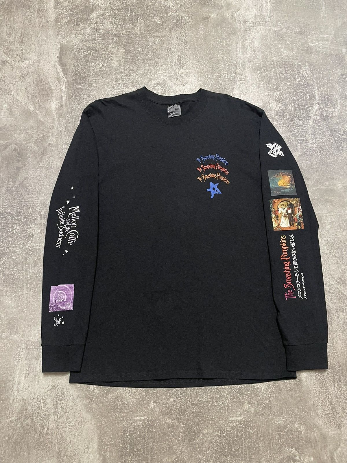 Band Tees Smashing Pumpkins X Huf Long Sleeve Shirt Rare Size US L / EU 52-54 / 3 - 1 Thumbnail