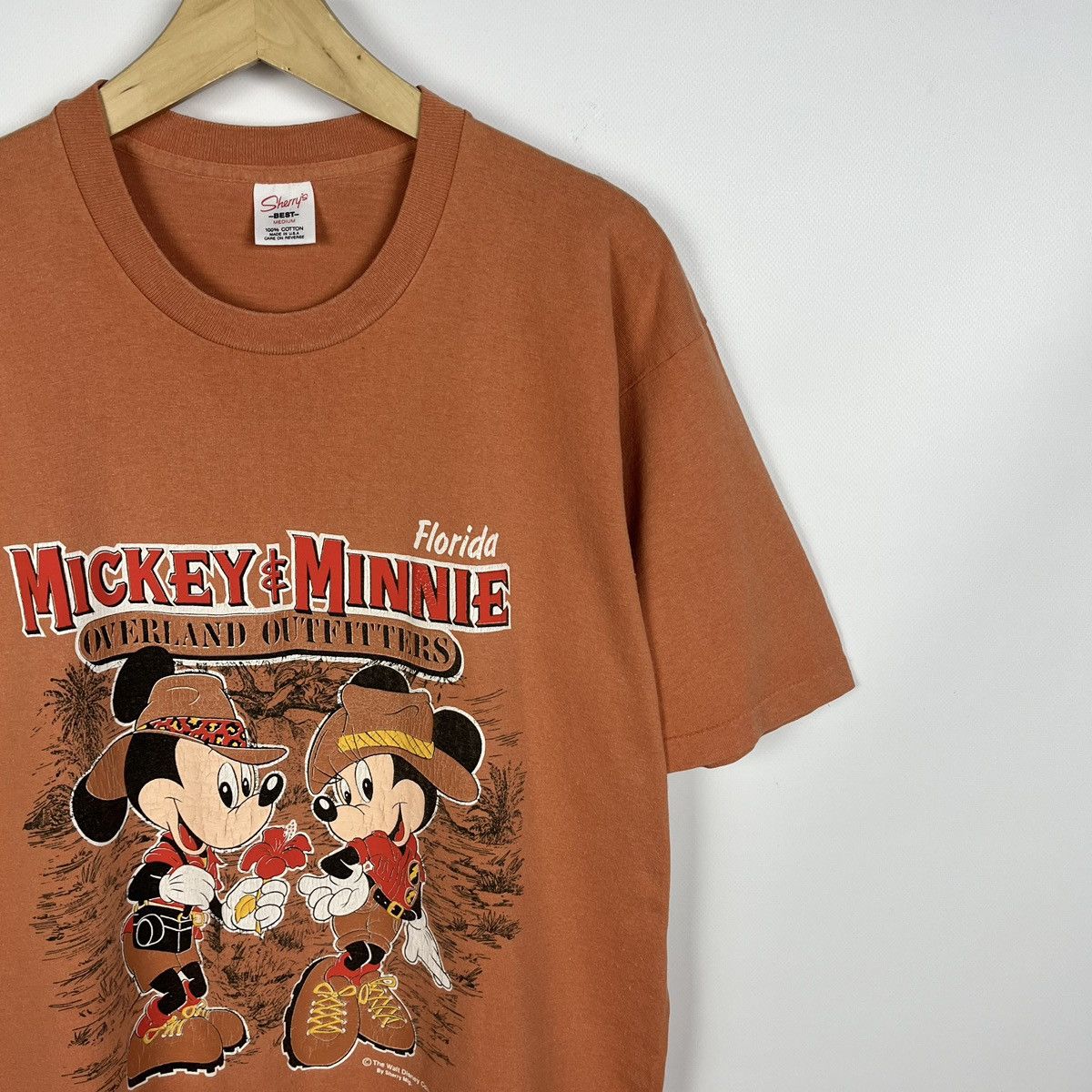 Vintage Vintage Mickey Mouse Overland Outfitters Disney tee 80’s Size US M / EU 48-50 / 2 - 2 Thumbnail