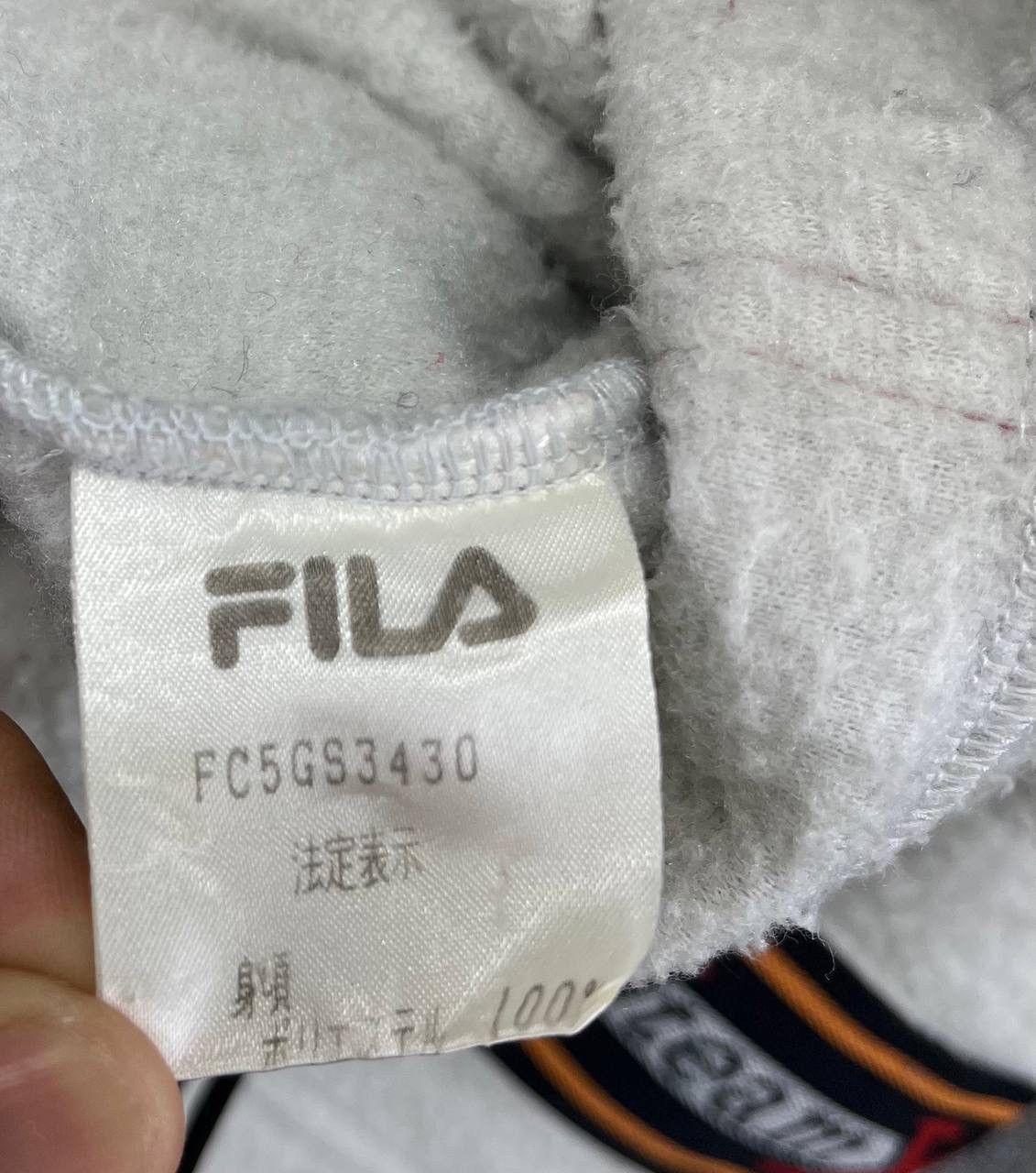 Fila Vintage Fila Extreme Team Deep Pile Fleece Sweatshirt Size US L / EU 52-54 / 3 - 7 Thumbnail