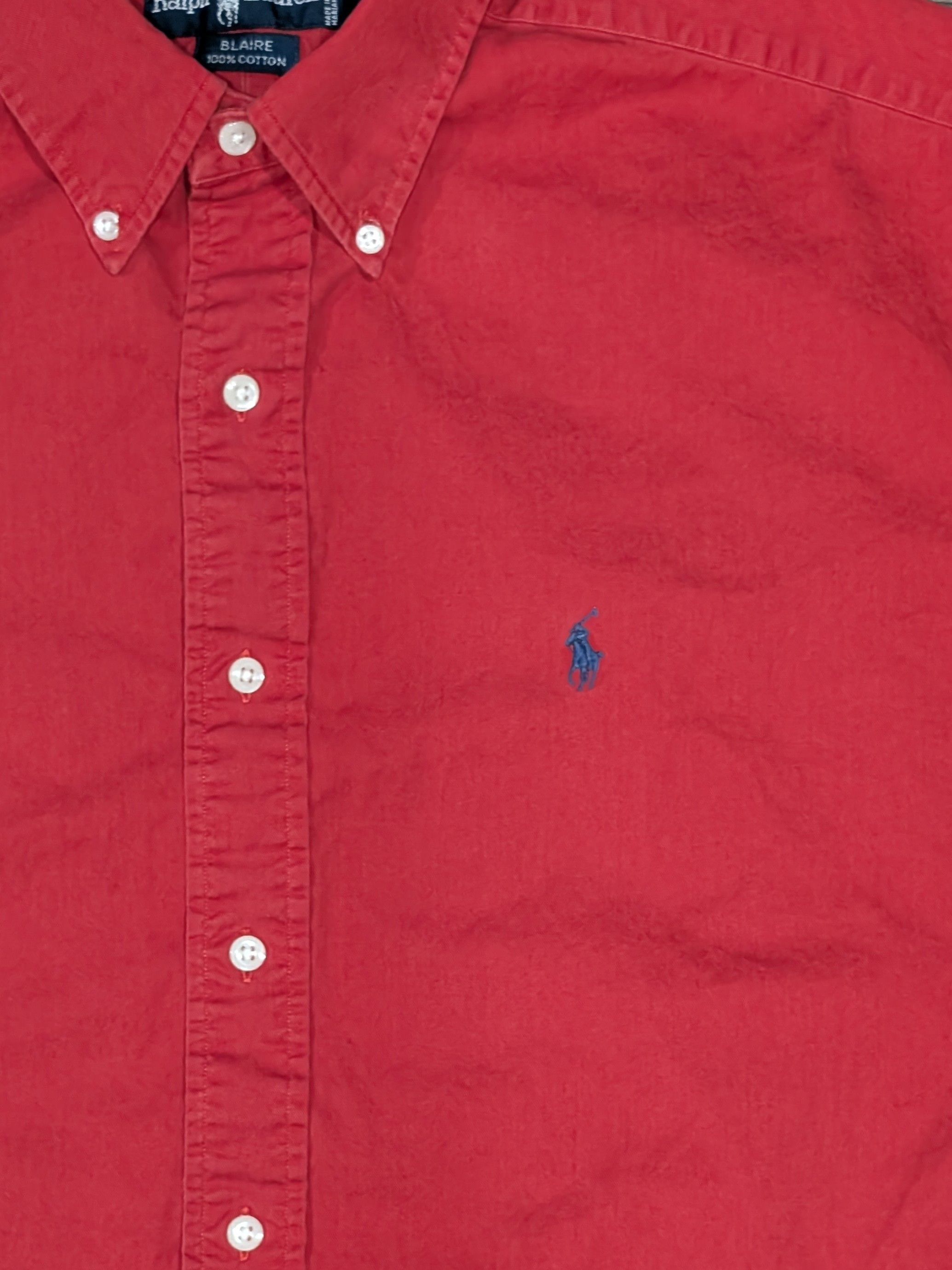 Polo Ralph Lauren Vintage Polo Ralph Lauren Blaire button up shirt - SIZE M Size US M / EU 48-50 / 2 - 2 Thumbnail