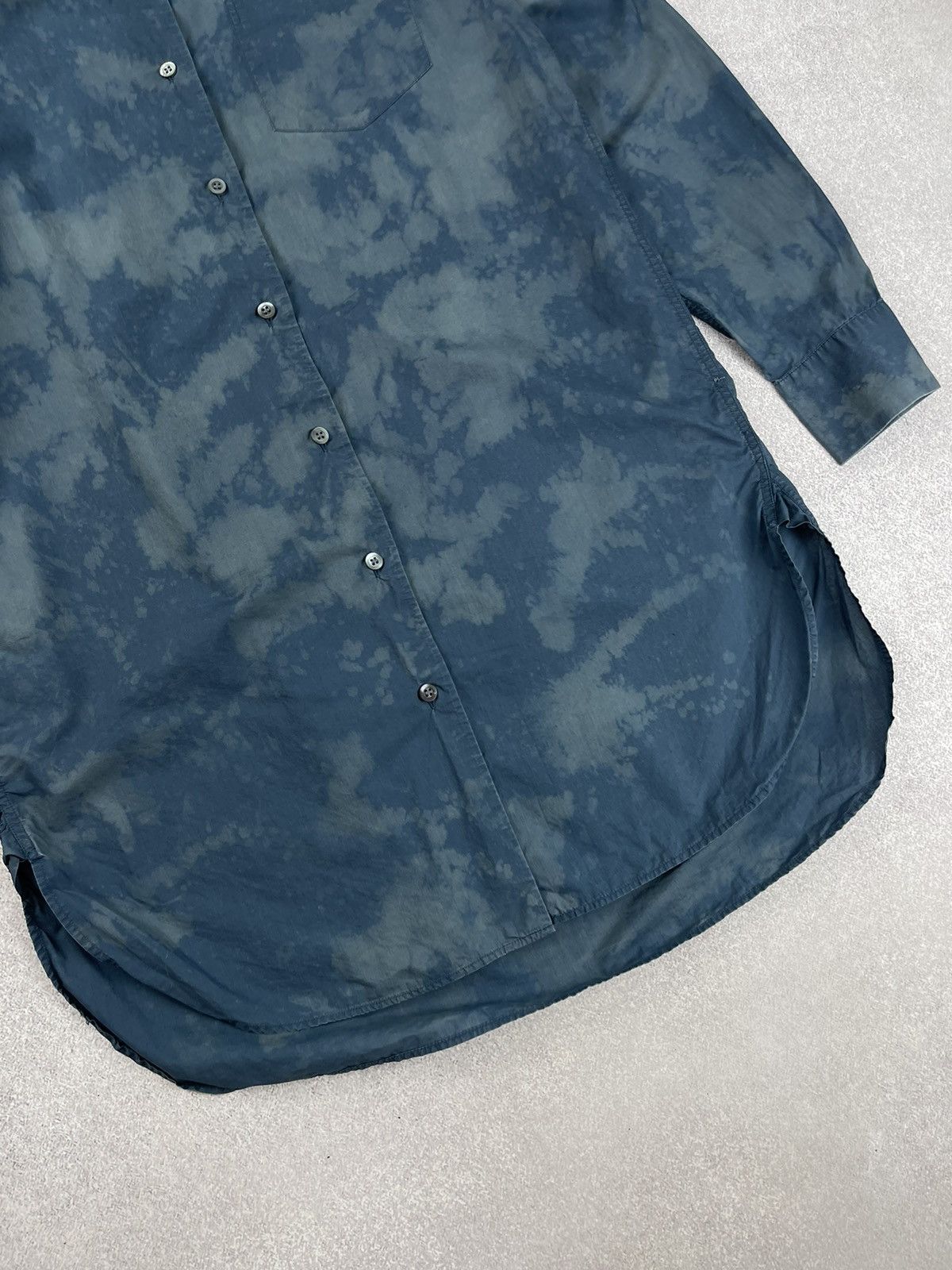 Dries Van Noten Dries Van Noten Custom Tie Dye Dress Long Sleeve Shirt Size S / US 4 / IT 40 - 3 Thumbnail
