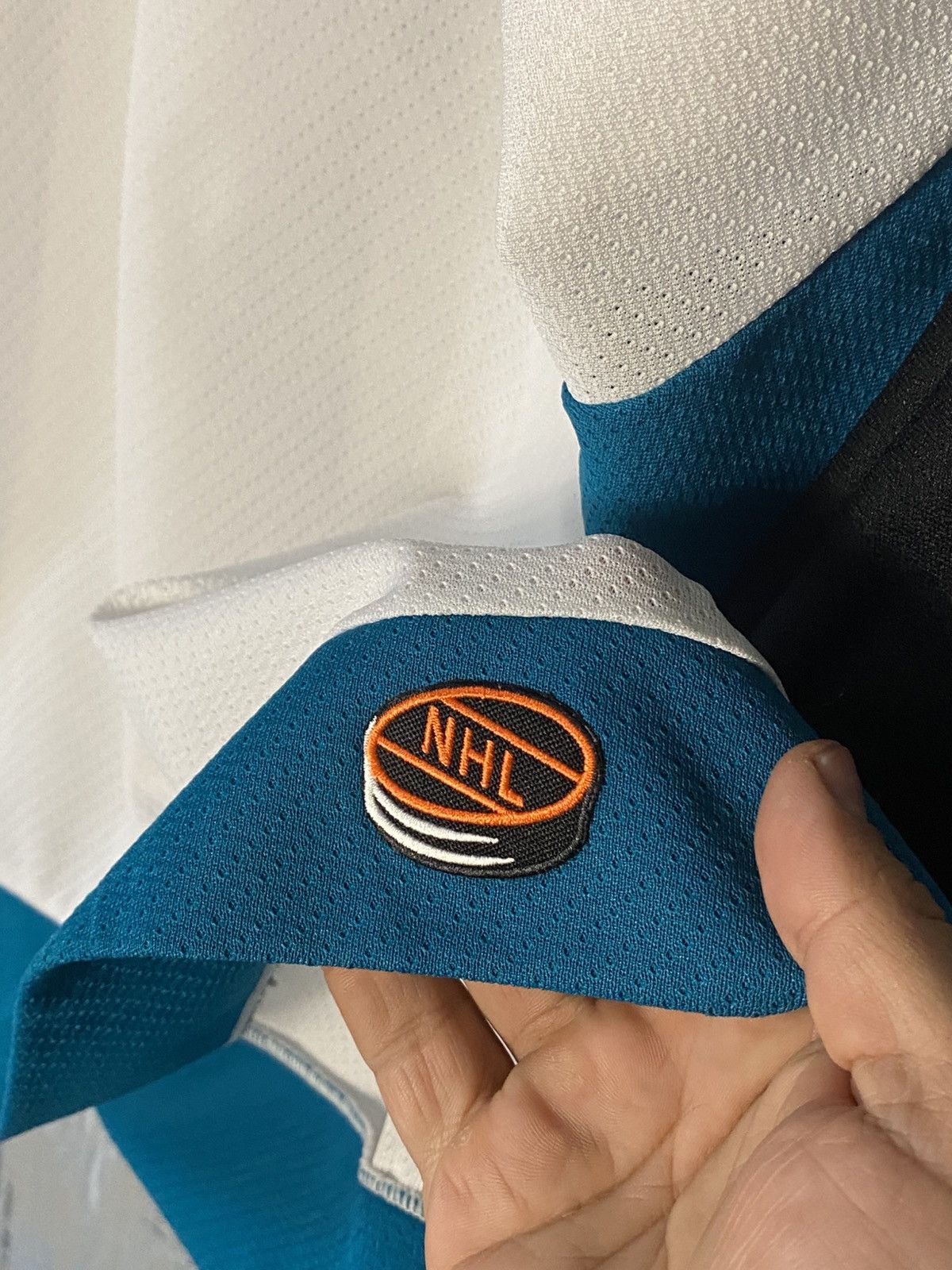 Ccm Vintage 90s CCM San Jose Sharks NHL Hockey Jersey Shirt Size US M / EU 48-50 / 2 - 7 Thumbnail