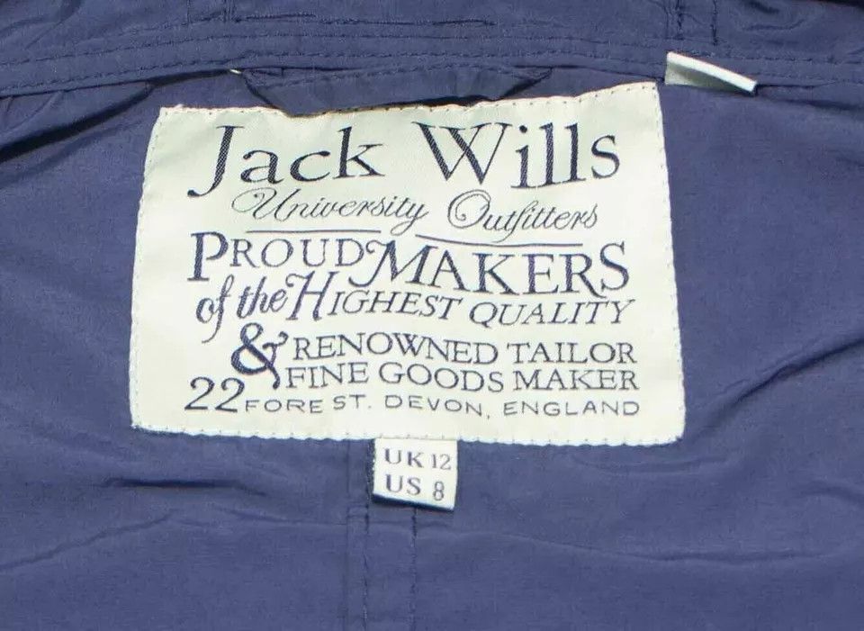 Jack Wills Jack Wills womens jacket coat hooded size UK-12 vgc Size L / US 10 / IT 46 - 2 Thumbnail