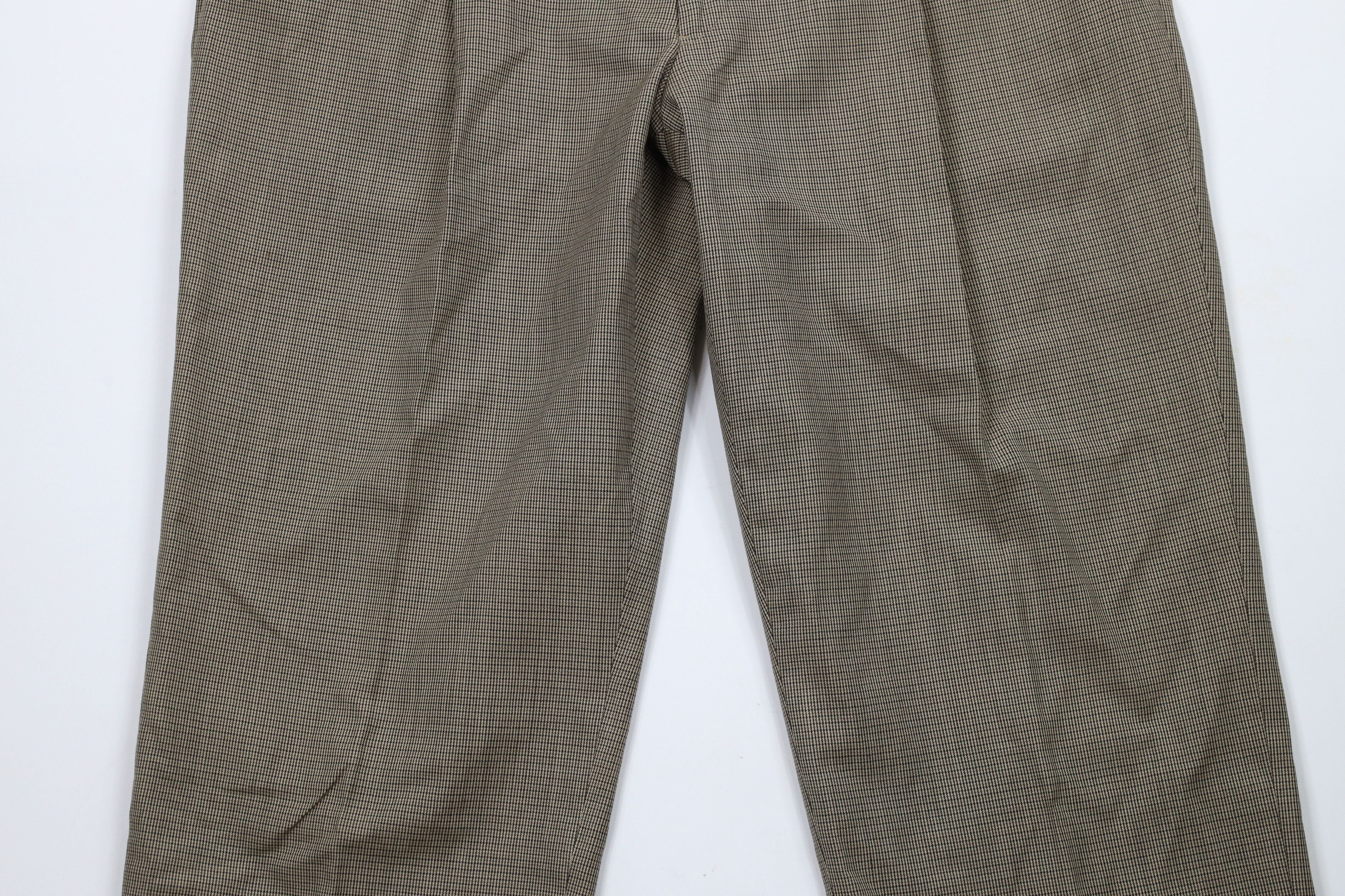 Vintage Vintage 90s Streetwear Pleated Wide Leg Chino Pants Size US 37 - 3 Thumbnail
