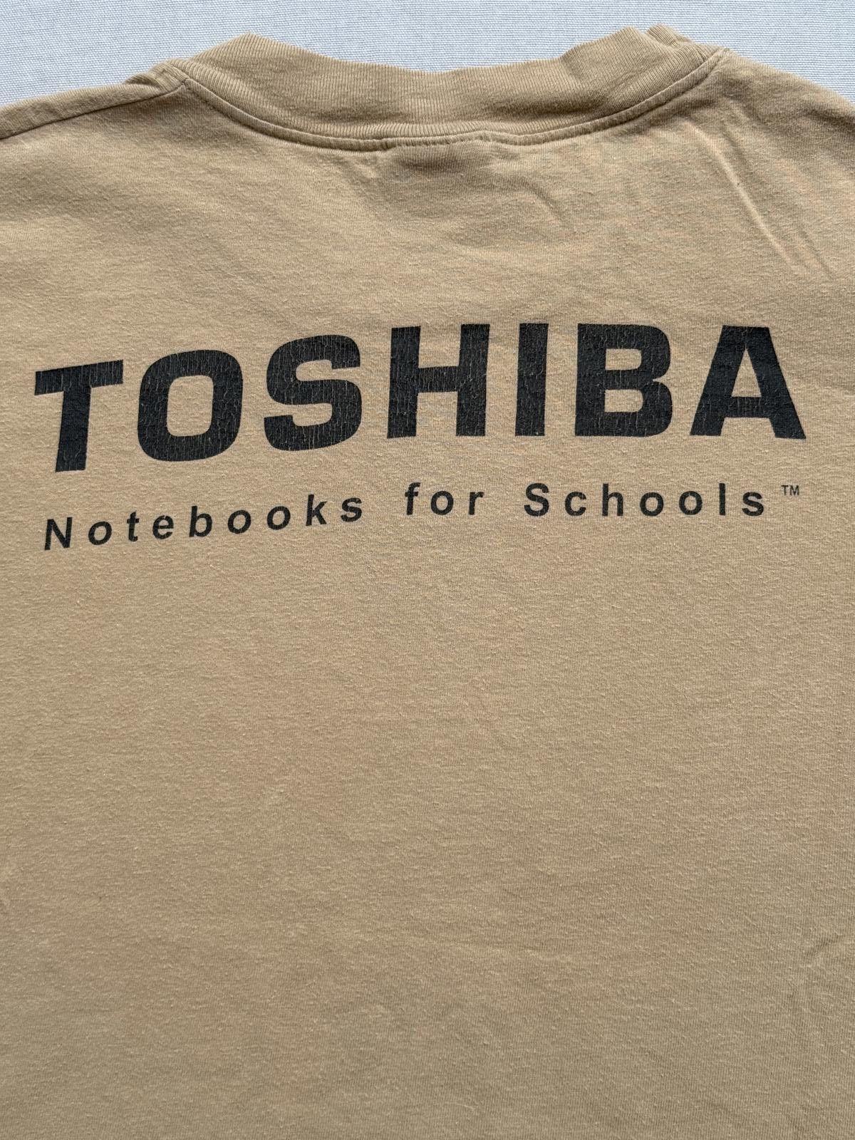 Hanes Toshiba Notebooks T-shirt - Promo Notebooks for Schools XL Size US L / EU 52-54 / 3 - 5 Thumbnail