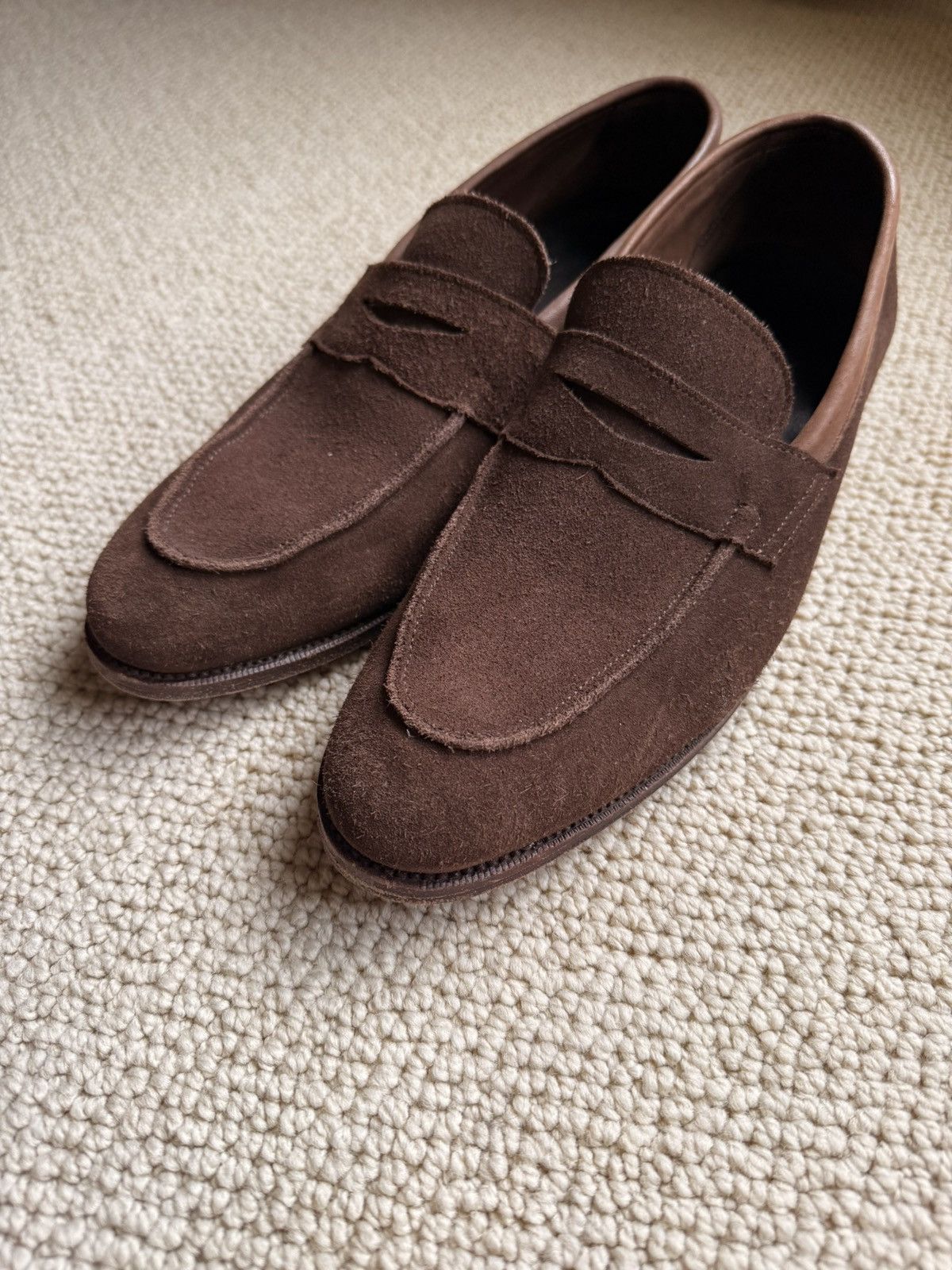 Meermin Unlined Suede Loafers