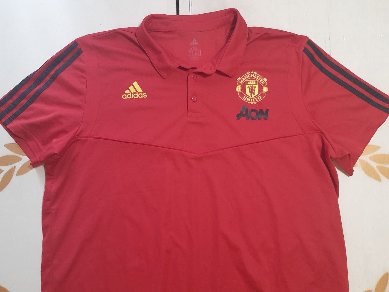 Adidas Adidas Manchester United Training Jersey 2019-2020 Size US XXL / EU 58 / 5 - 2 Thumbnail