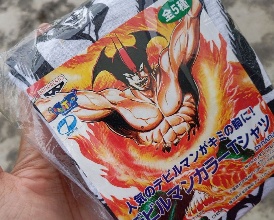 NOS Deadstock 💥Vtg 90s Devilman tshirt 😈 anime