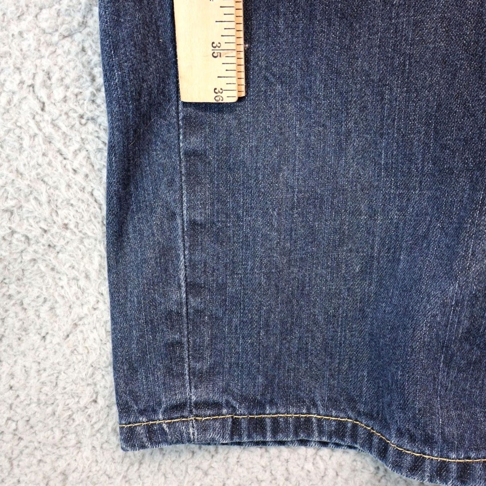Levi's Levi's 559 Jeans Men 52x32 Classic Fit Straight Blue Denim Size US 36 / EU 52 - 7 Thumbnail