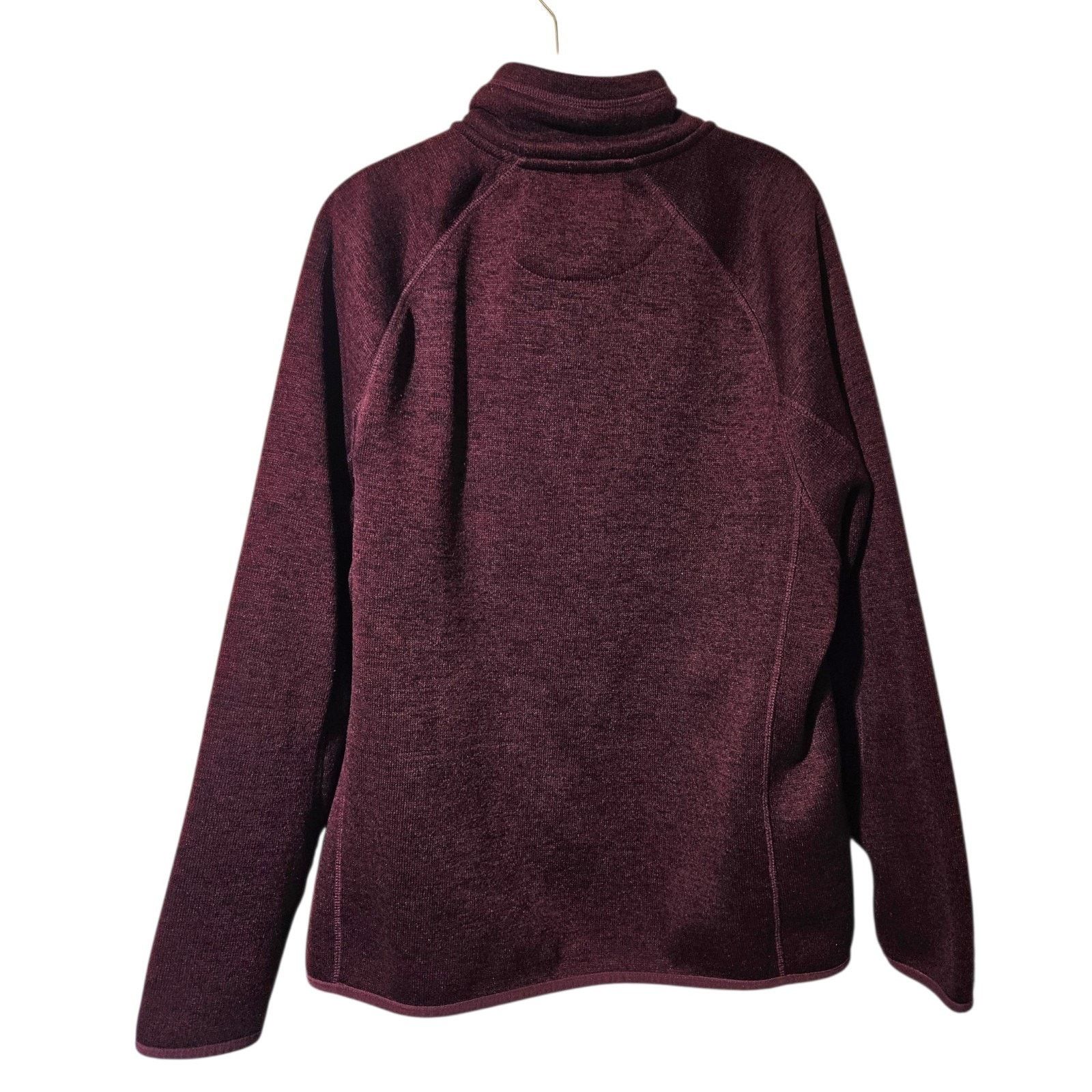 U.S. Polo Assn. US Polo Assn Burgundy Full Zip feece Sweater Jacket Mens L Size US L / EU 52-54 / 3 - 2 Thumbnail