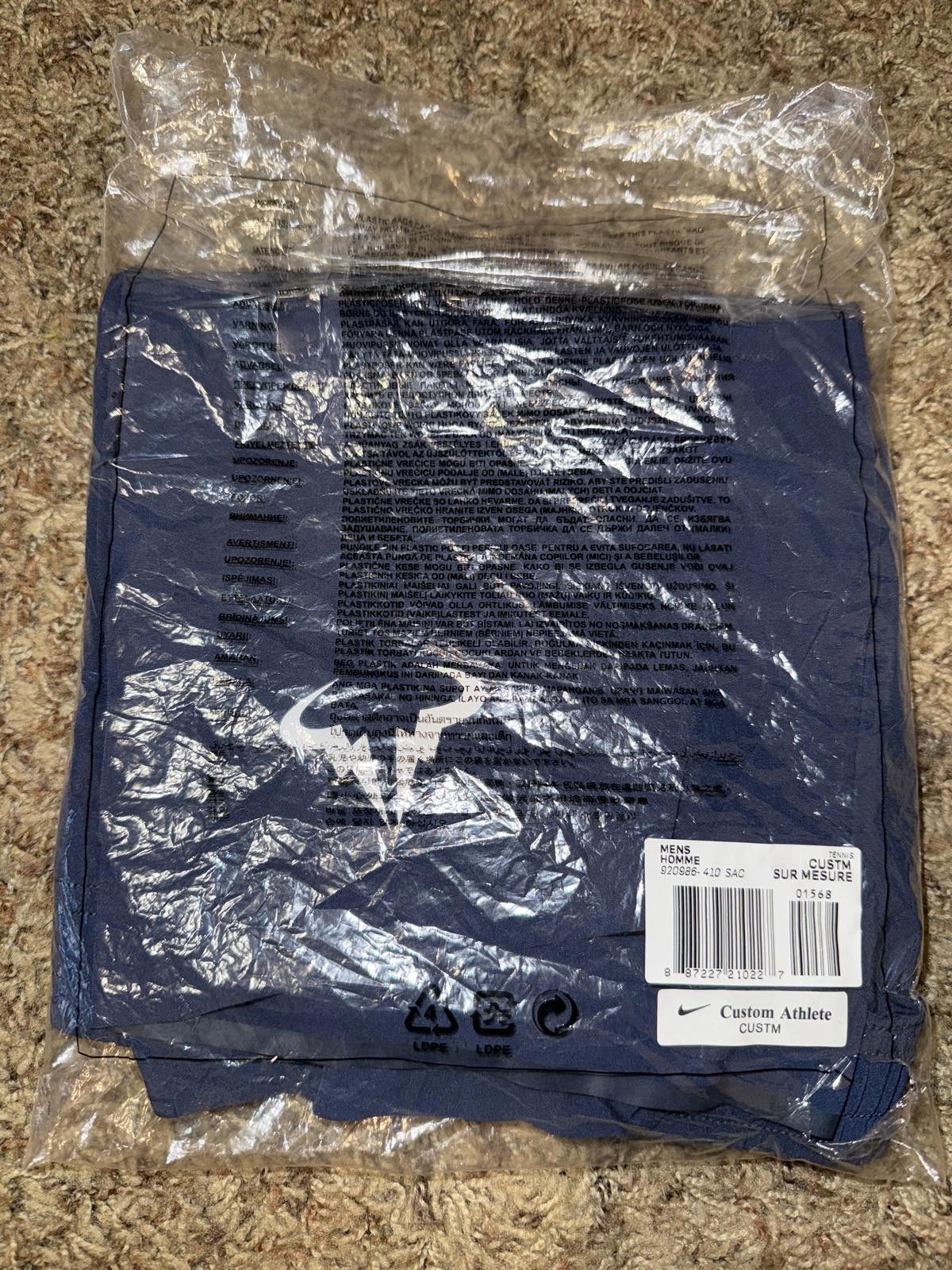 Nike Nike Court Dri-Fit ADV Rafa Nadal 7” Tennis Shorts Sample CUSTOM ATHLETE Size US 32 / EU 48 - 11 Thumbnail