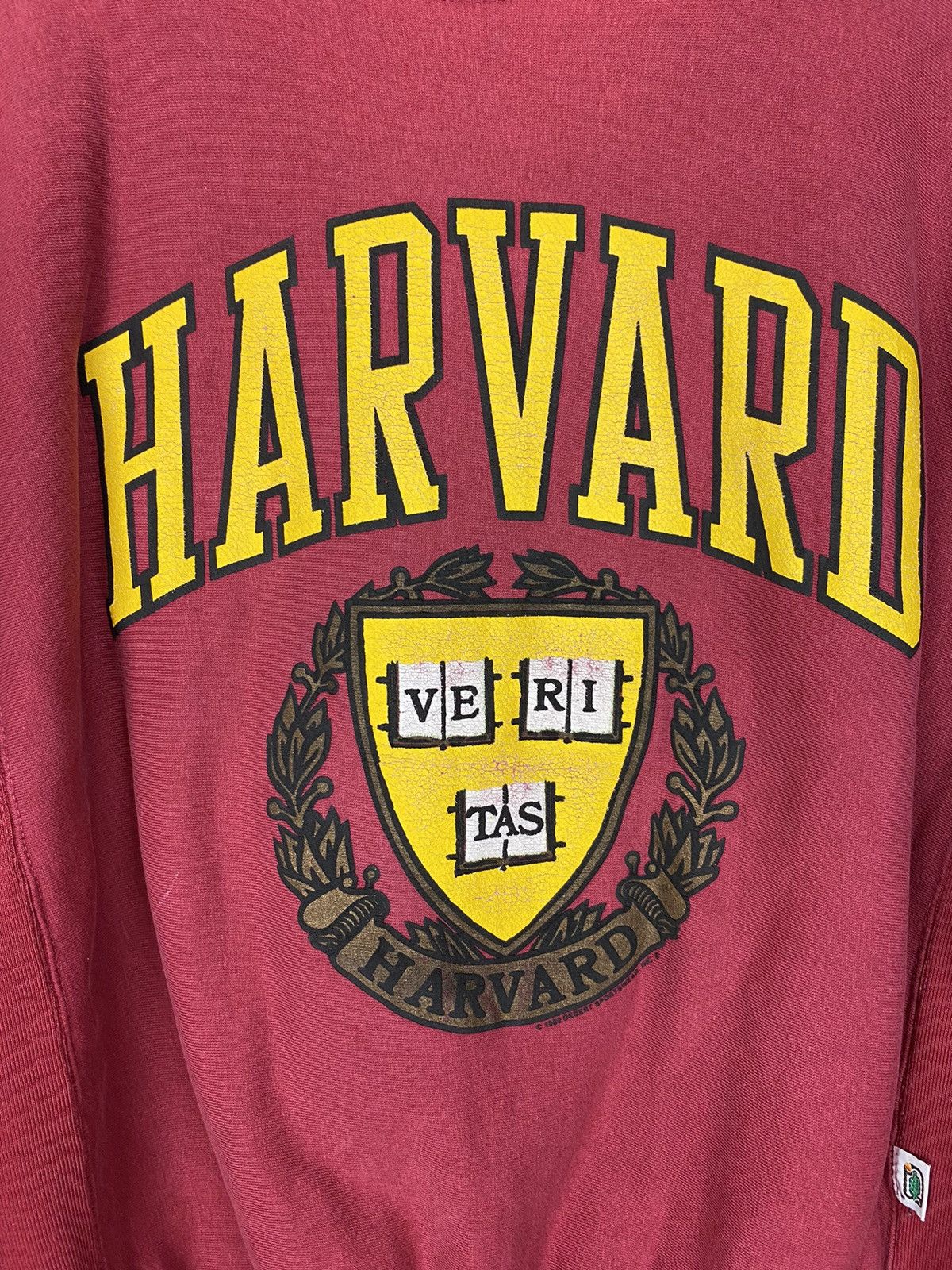 Vintage Vintage 1989 Harvard University Desert Sportswear Crewneck Size US M / EU 48-50 / 2 - 2 Thumbnail