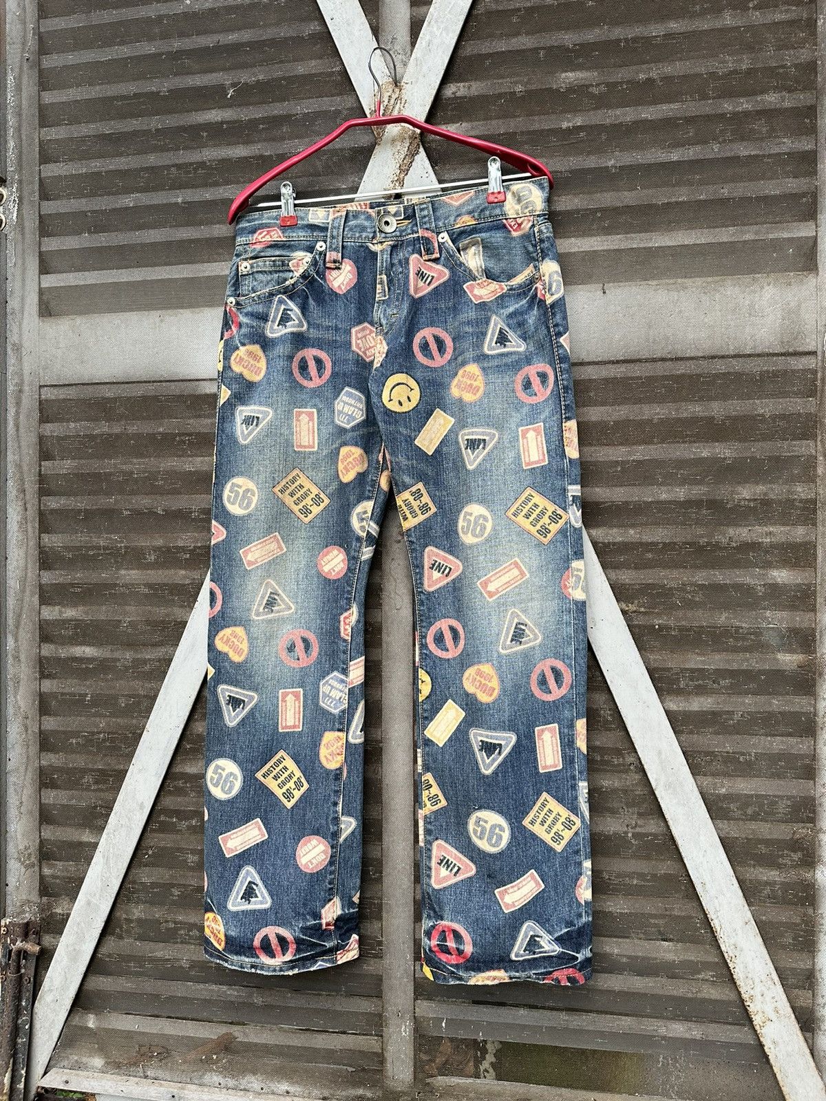 Vintage Co&Lu Fully Patchwork Print Denim (Woman)