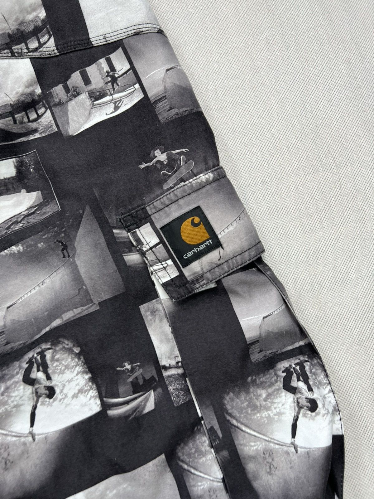 Carhartt × Vintage Cargo Shorts Carhartt Skate Print Size US 32 / EU 48 - 4 Thumbnail