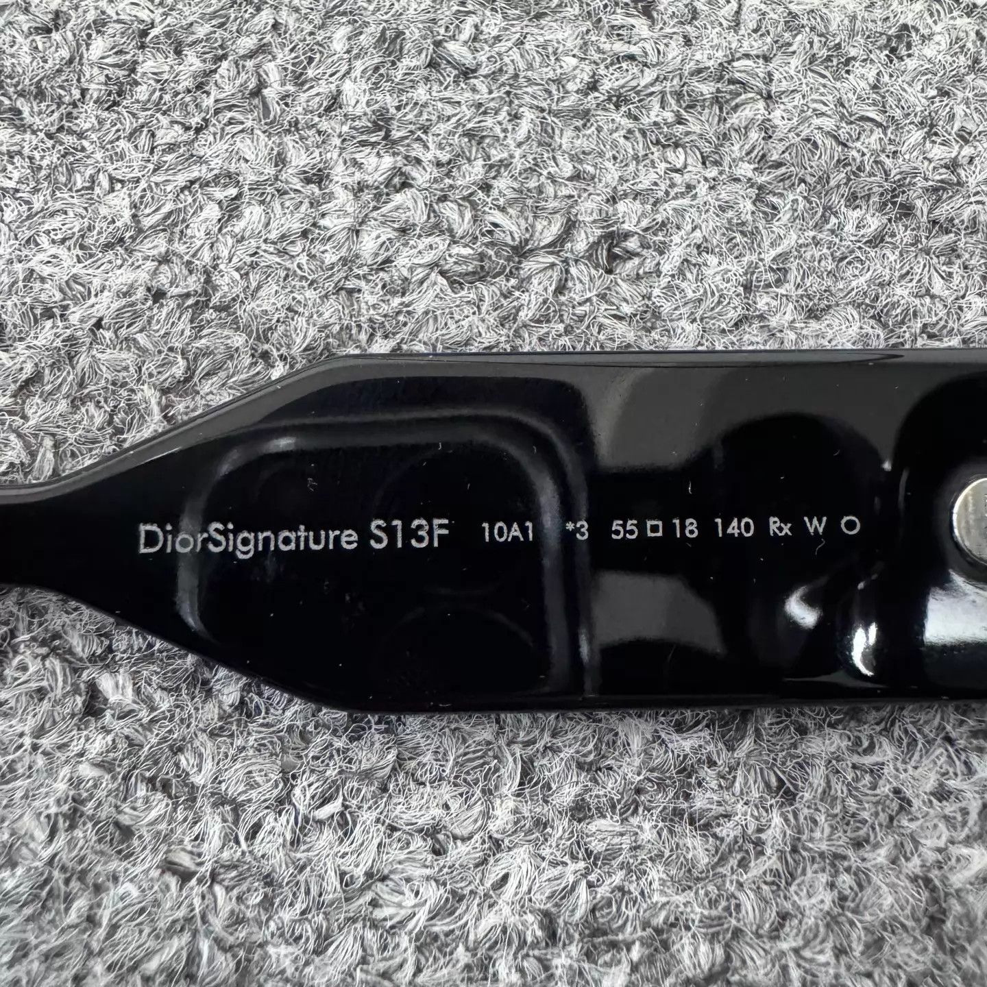 Dior Dior temple logo black frame 99 new boxed sunglasses Size ONE SIZE - 5 Thumbnail