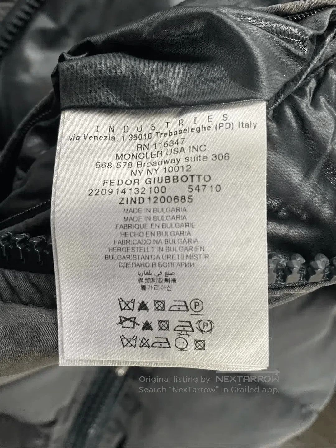 Moncler Moncler Down Jacket Coat. Size US L / EU 52-54 / 3 - 3 Thumbnail