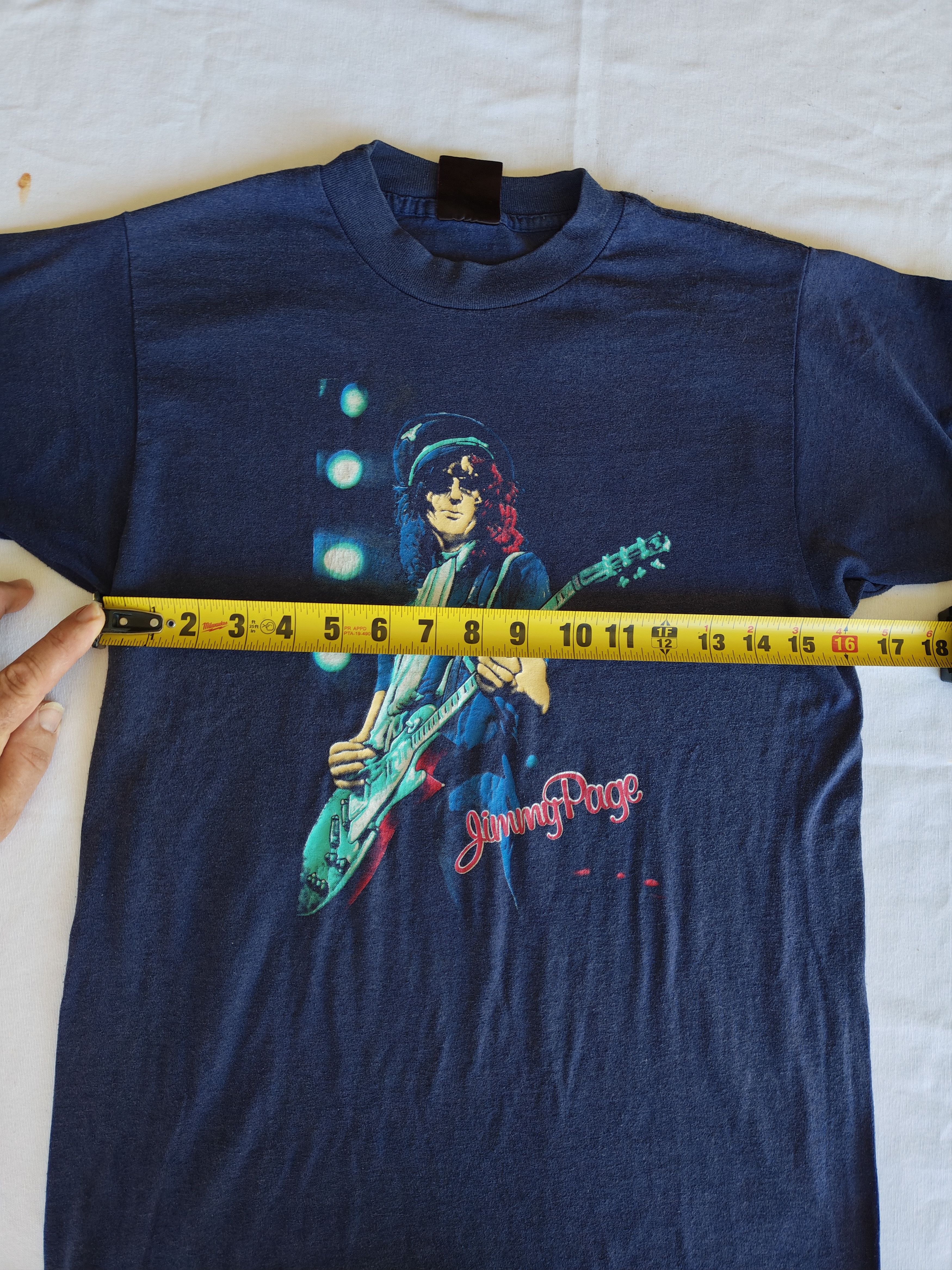 Vintage 1985 The Firm Tour Shirt Jimmy Page Nassau Coliseum NY Size US S / EU 44-46 / 1 - 5 Thumbnail