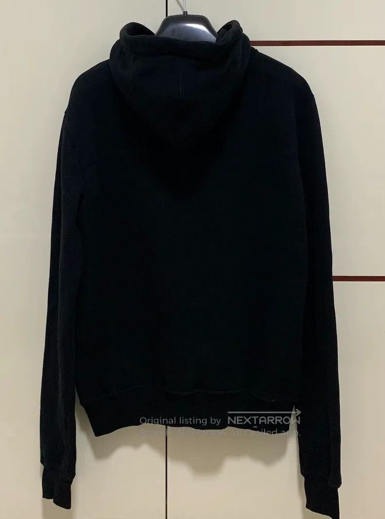 Saint Laurent Paris Saint Laurent Paris Black Slogan Fleece Hoodie Size US M / EU 48-50 / 2 - 2 Thumbnail