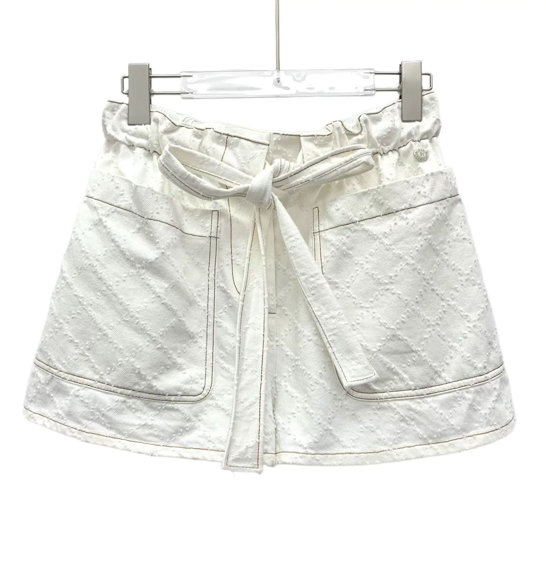 Chanel Chanel Cotton White Jeans XS Women Size 24" / US 00 / IT 34 - 1 Thumbnail
