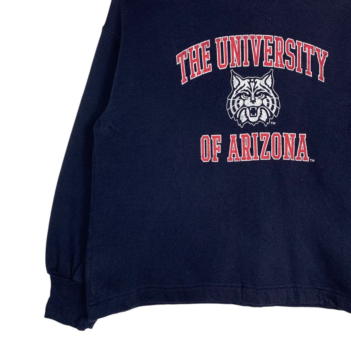 GU THE UNIVERSITY Of ARIZONA Big Logo Crop Sweatshirt #1465-C66 Size US M / EU 48-50 / 2 - 3 Thumbnail